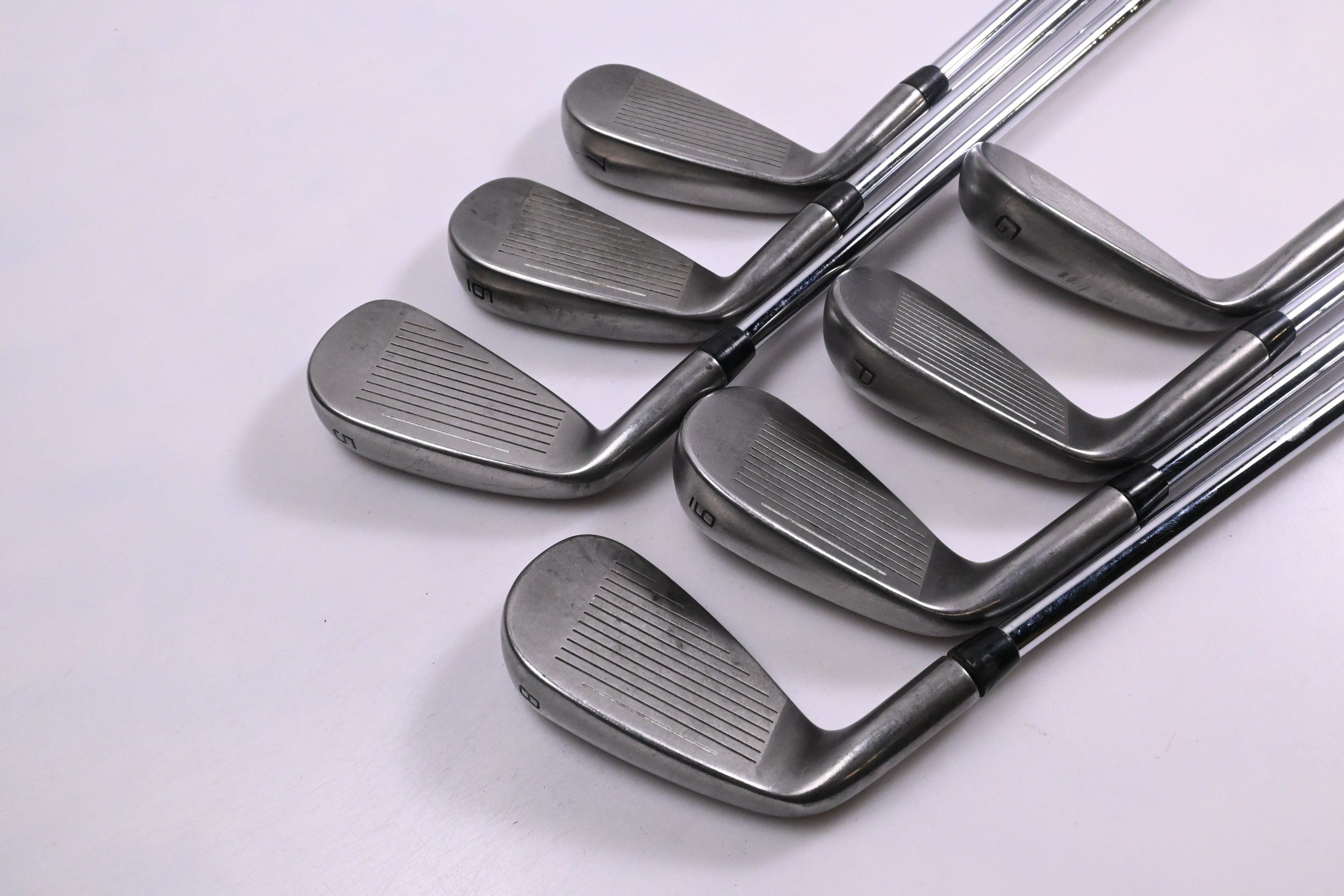 Cobra Darkspeed Irons / 5-PW+GW / Stiff Flex KBS Tour Lite Shafts