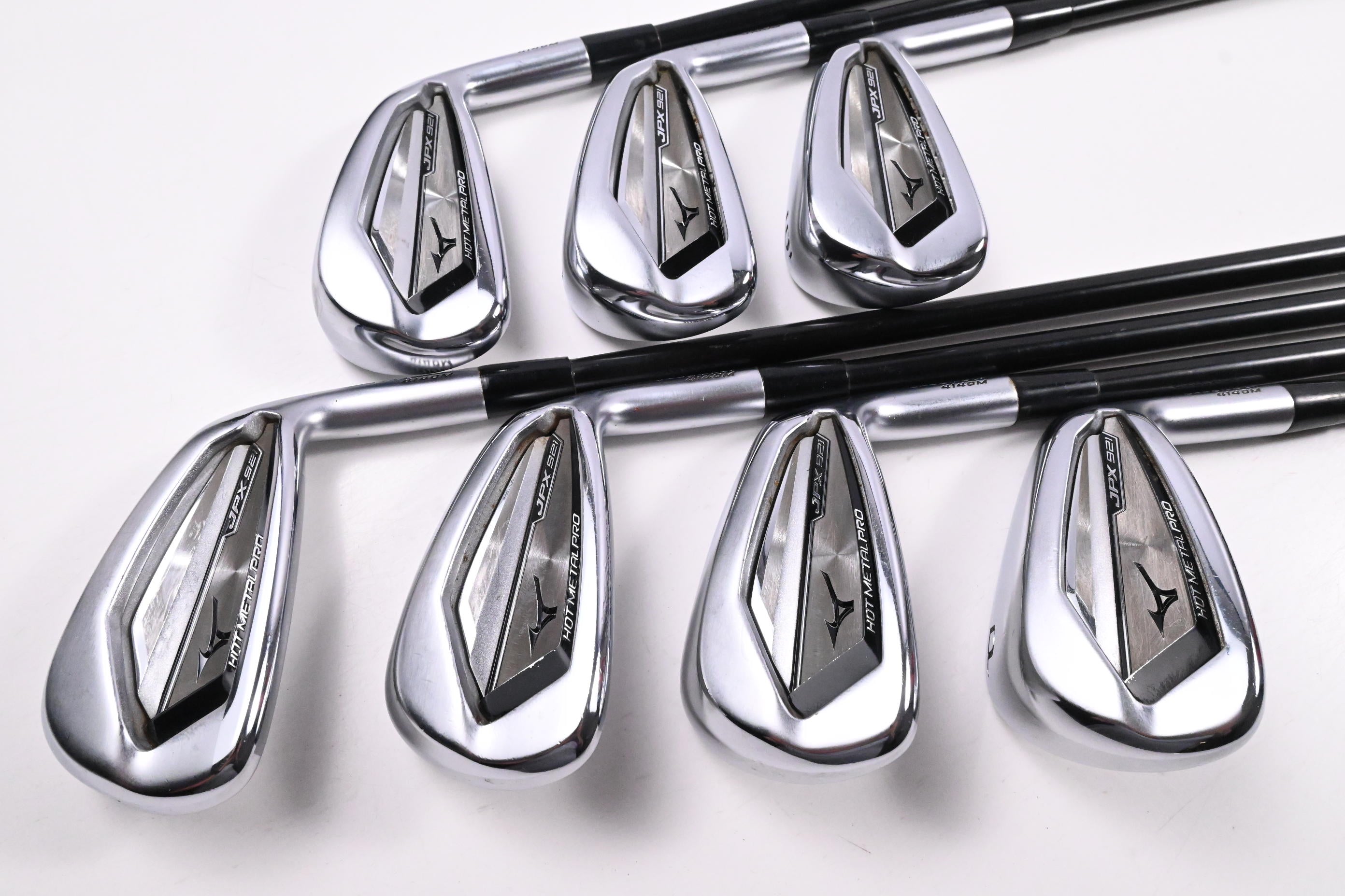 Mizuno JPX 921 Hot Metal Pro Irons / 4-PW / Regular Flex Project X LZ BlackOut