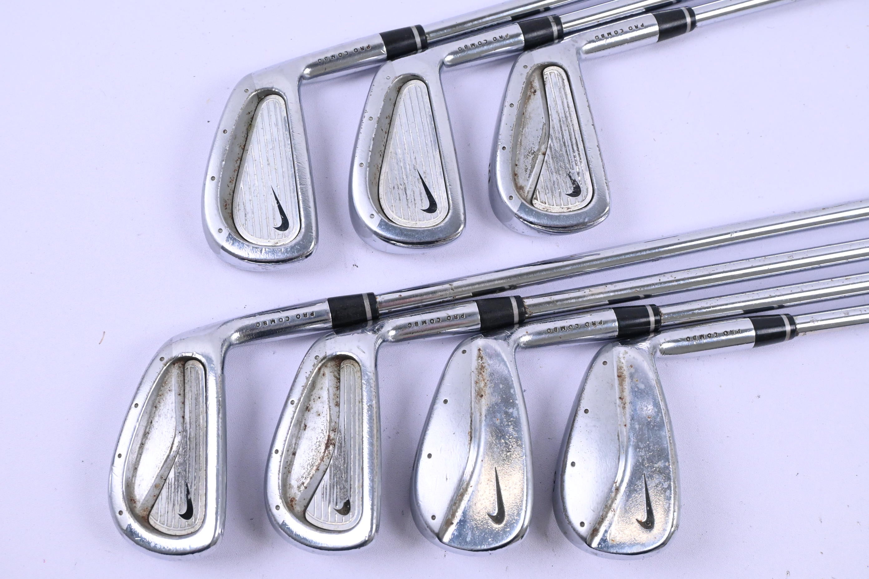 Nike Forged Pro Combo Irons / 3-9i / Stiff Flex Steel Shafts