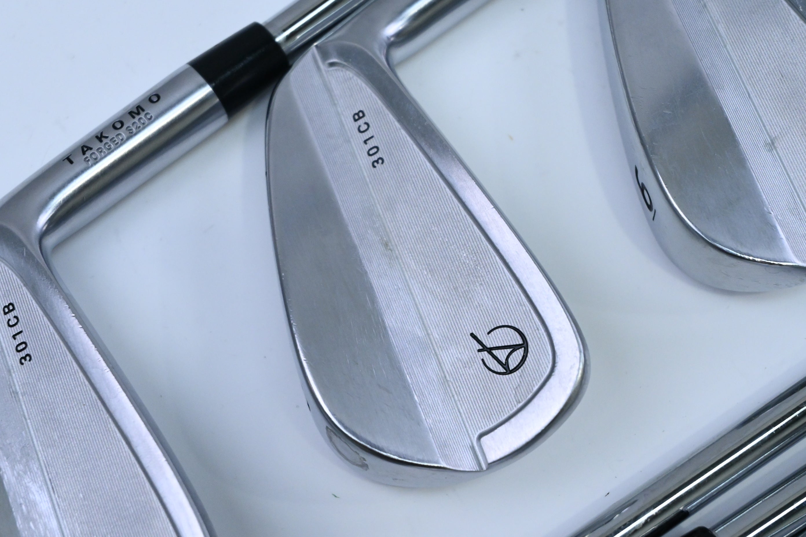 Takomo 301 Irons / 4-PW / Stiff Flex KBS Tour 120