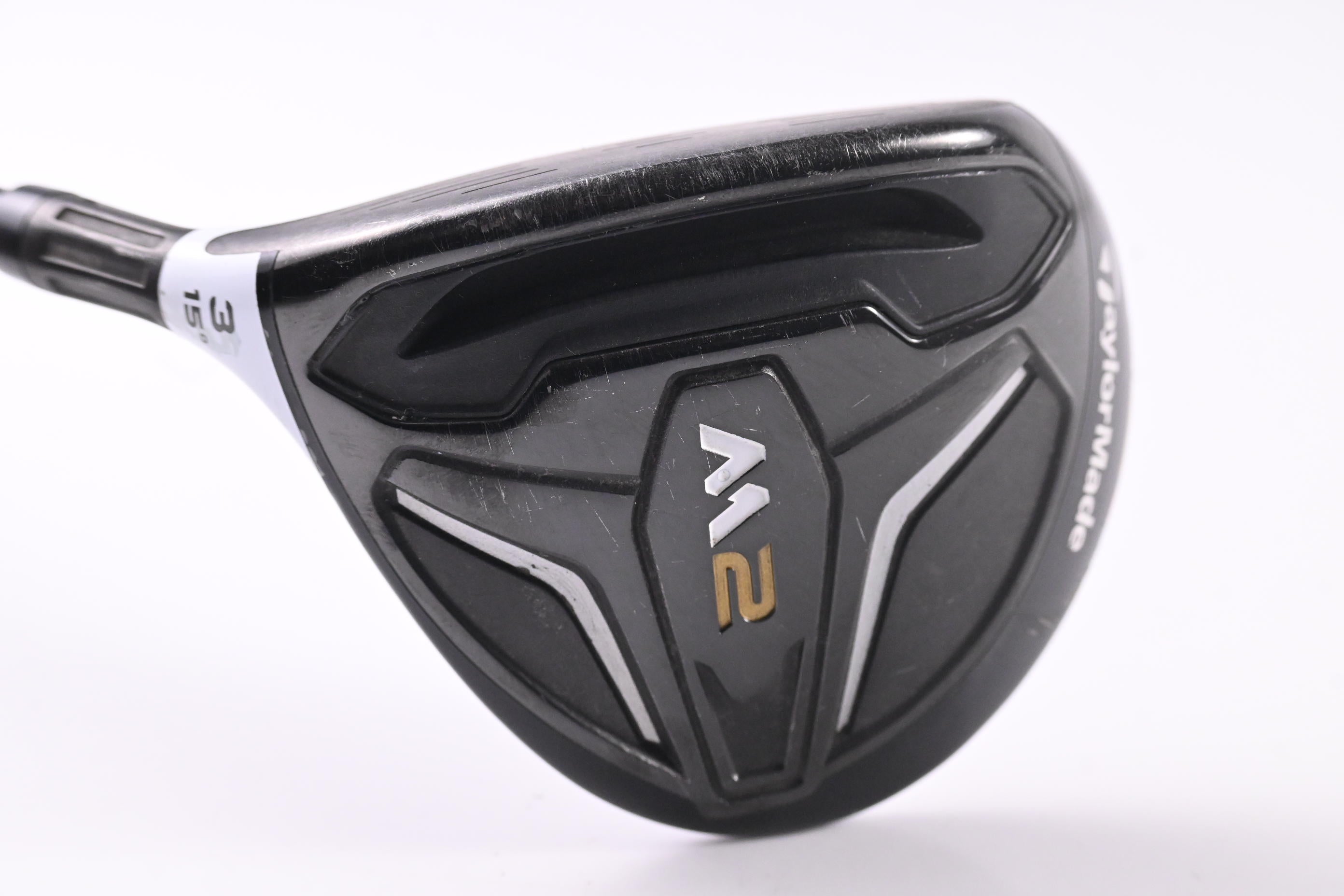 Left Hand Taylormade M2 2016 #3 Wood / 15 Degree / Stiff Flex Taylormade M2 65