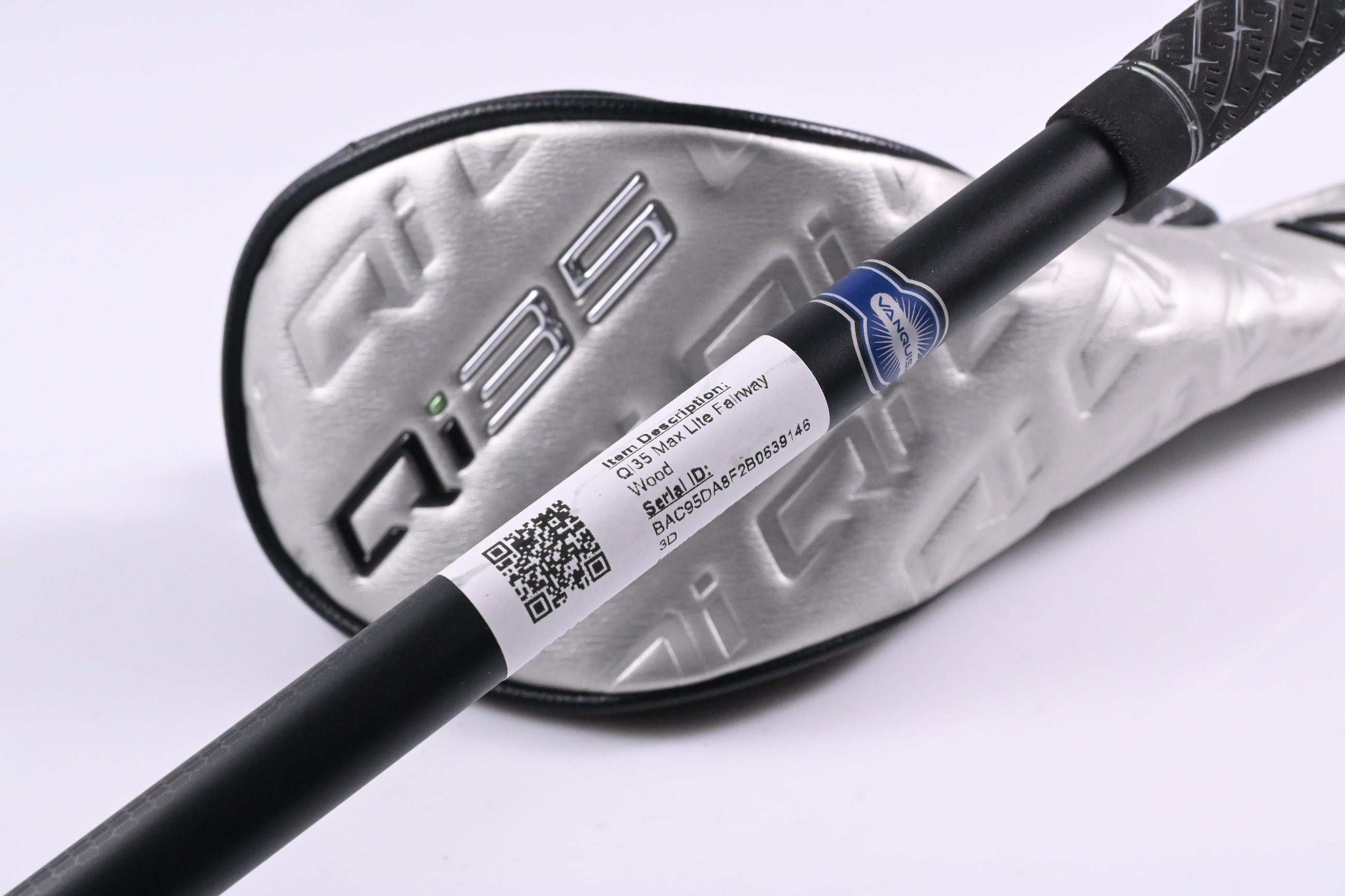 Taylormade Qi35 Max Lite #5 Wood / 18.5 Degree / Senior Flex Vanquish 4 Shaft