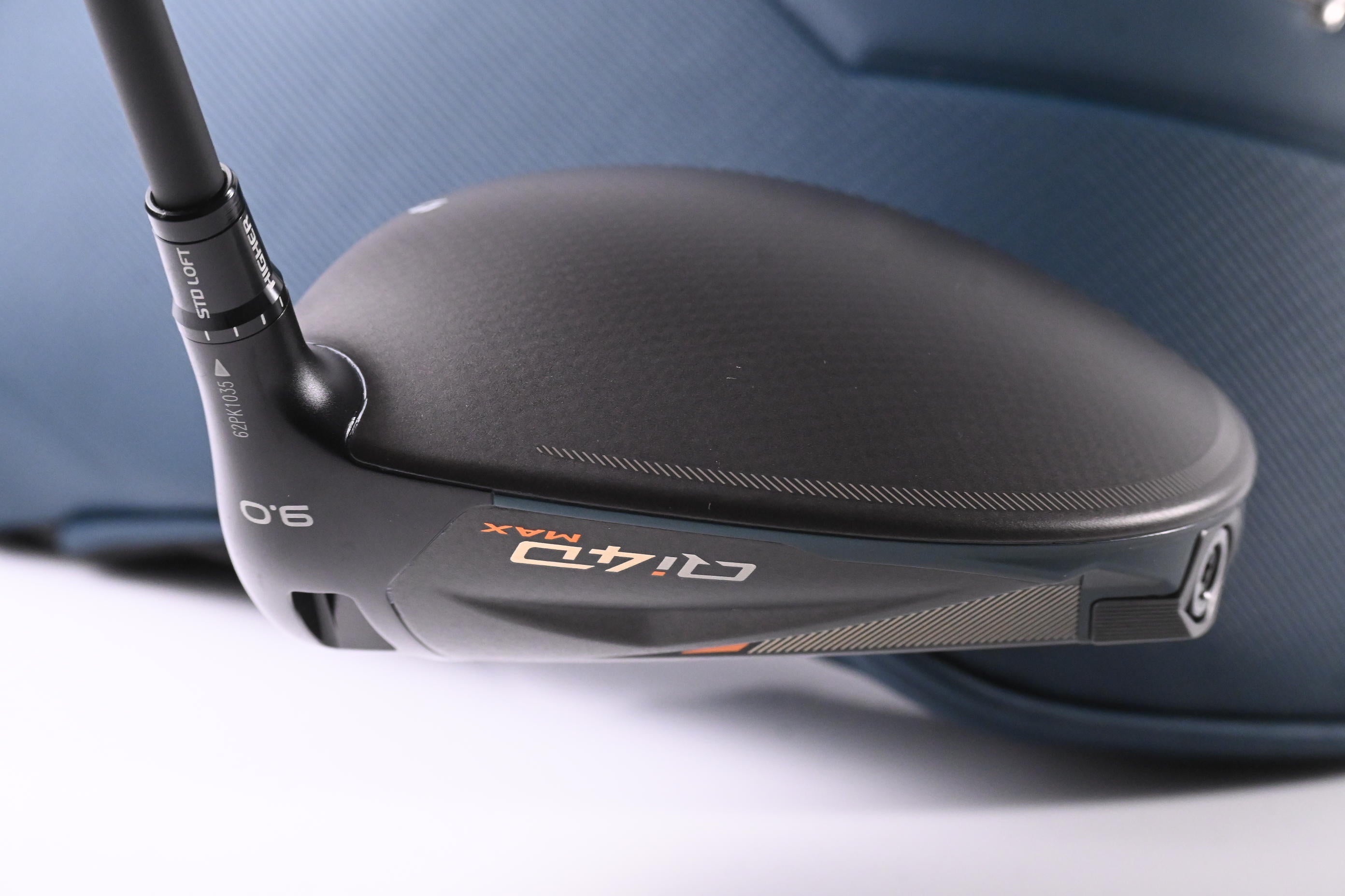 Taylormade Qi4D Max Driver / 9 Degree / Stiff Flex REAX Blue 50 Shaft