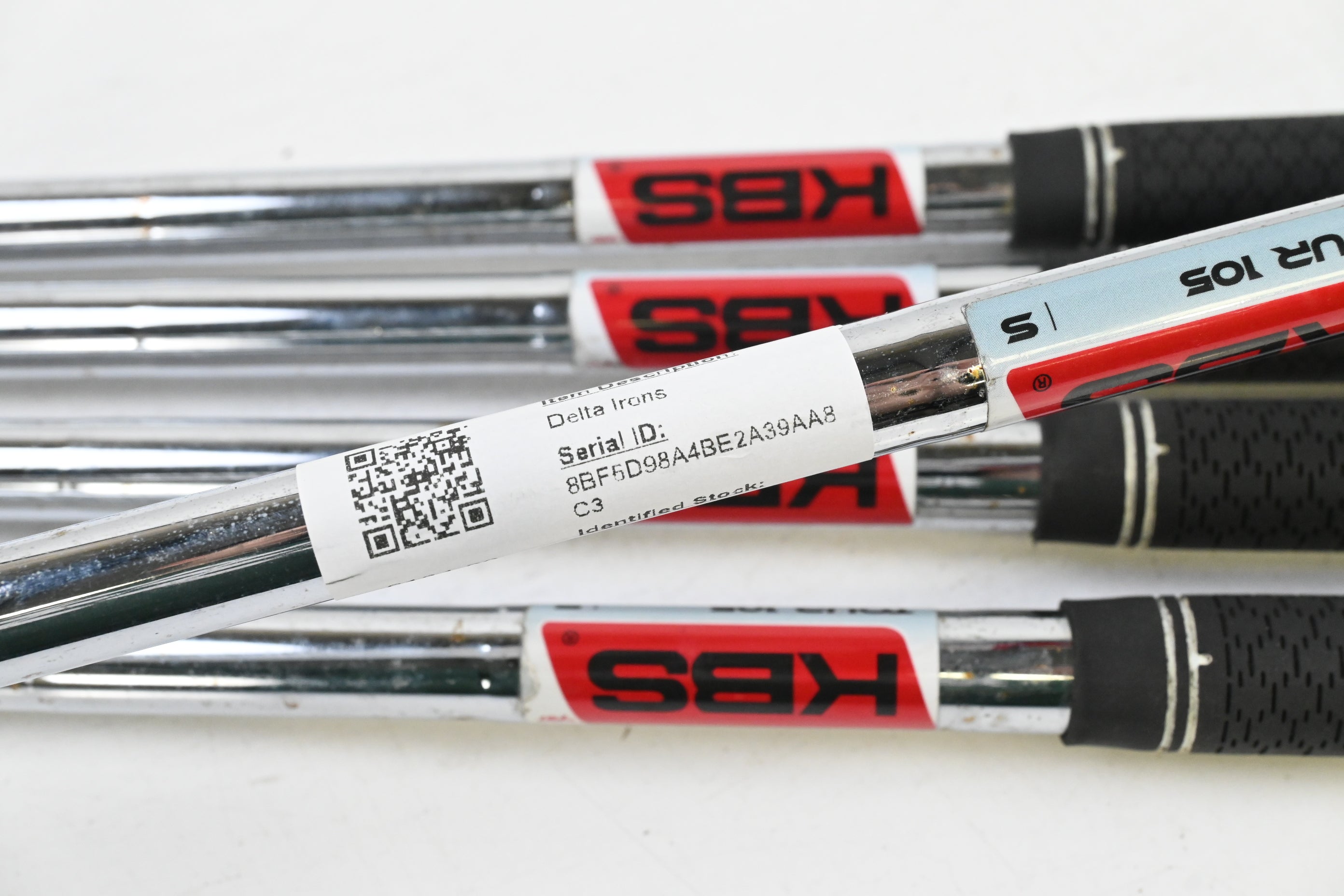 Benross Delta Irons / 5-9i / Stiff Flex KBS Tour 105 Shafts