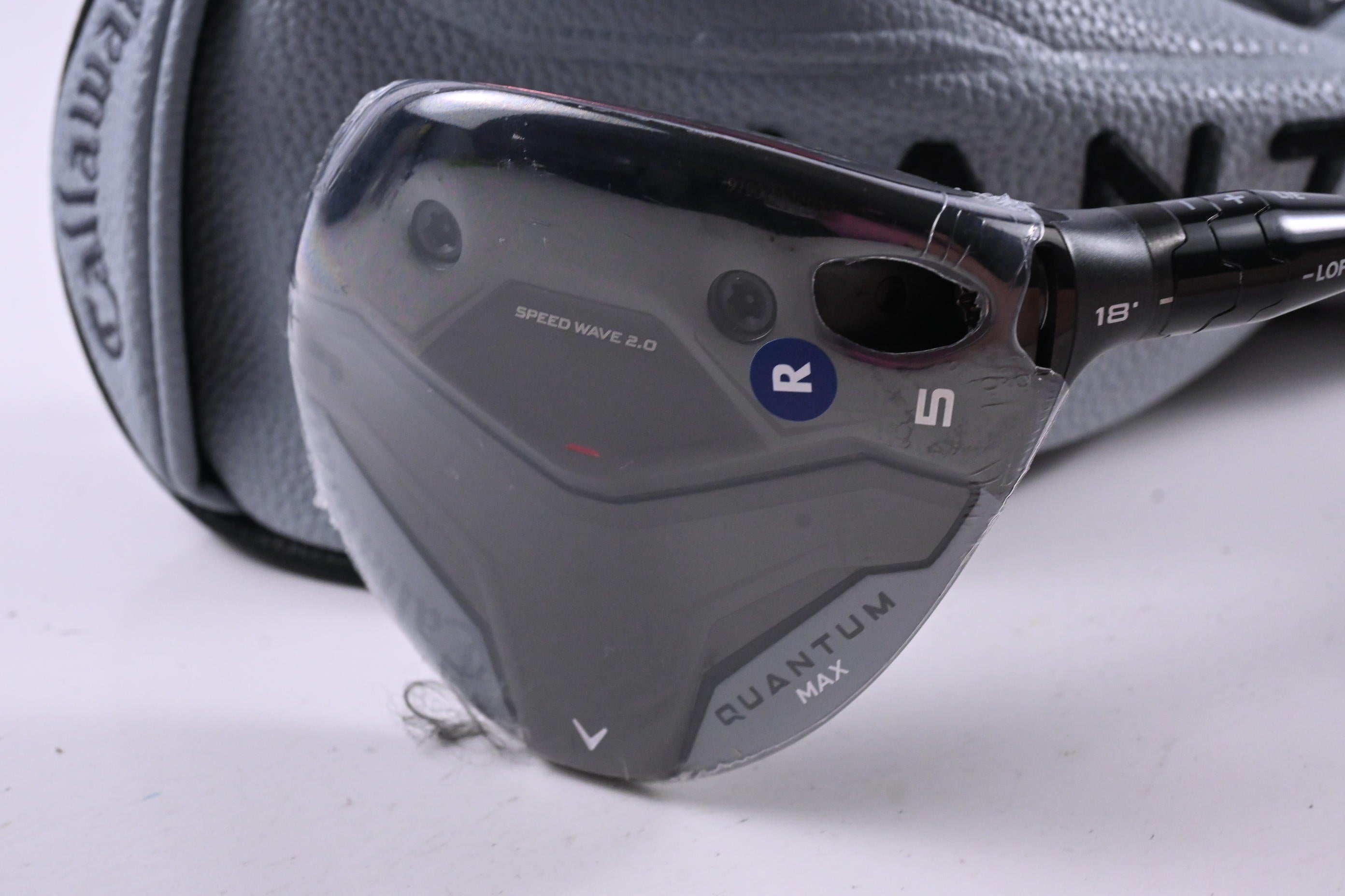 Callaway Quantum Max #5 Wood / 18 Degree / Regular Flex Denali Frost Silver 60