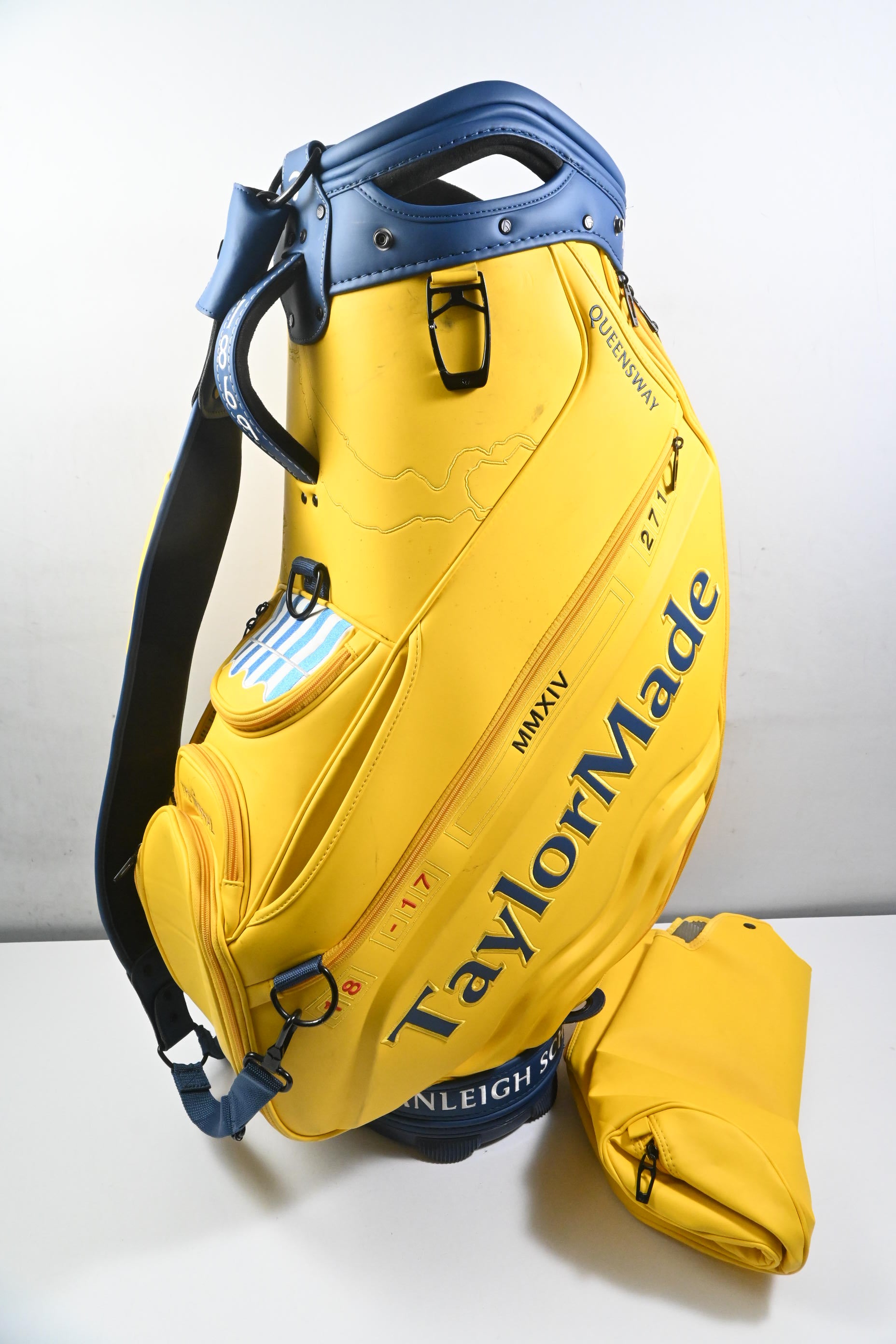 Taylormade British Open 2023 Tour Bag / 6-Way Divider / Yellow, Blue