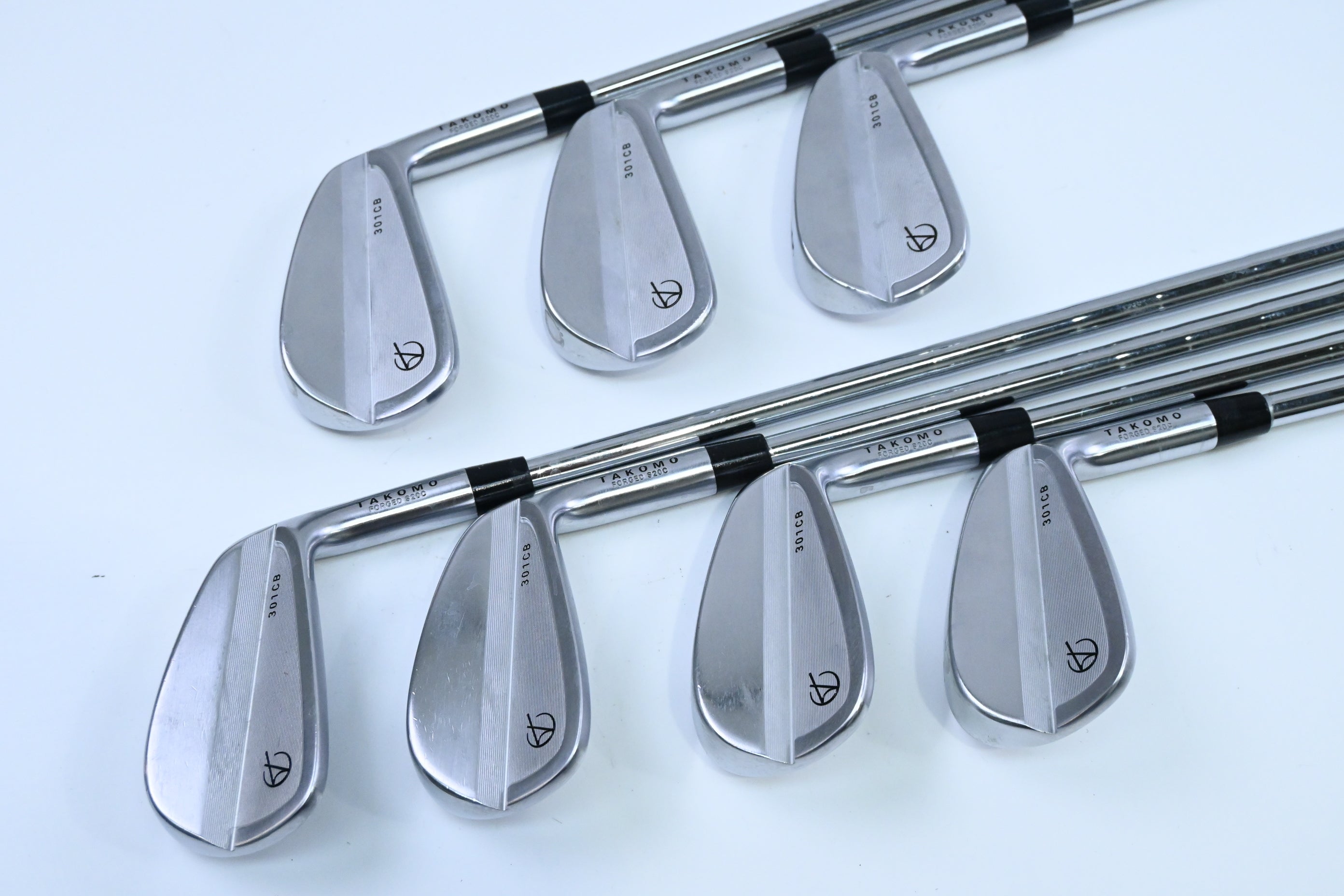 Takomo 301 Irons / 4-PW / Stiff Flex KBS Tour 120
