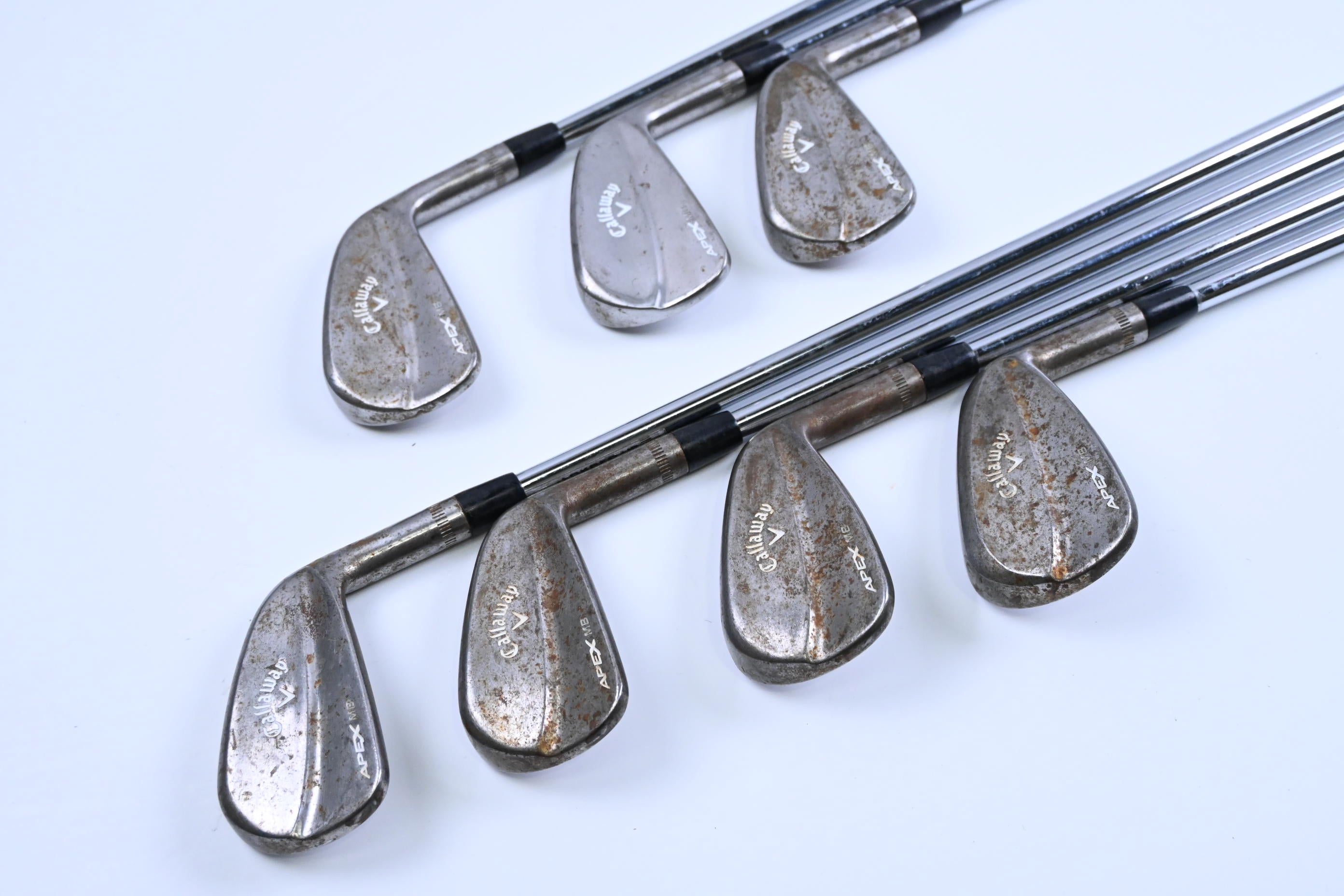Callaway Apex MB 2018 Irons / 3-9 / Stiff Flex Project X Rifle Shafts