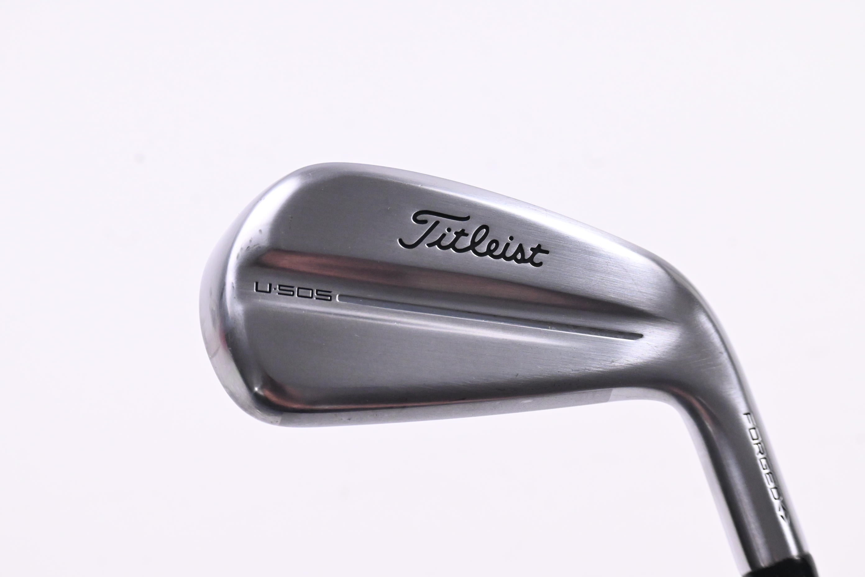 Titleist U.505 2025 #3 Iron / 20 Degree / Stiff Flex HZRDUS GEN5 Black 80 Shaft