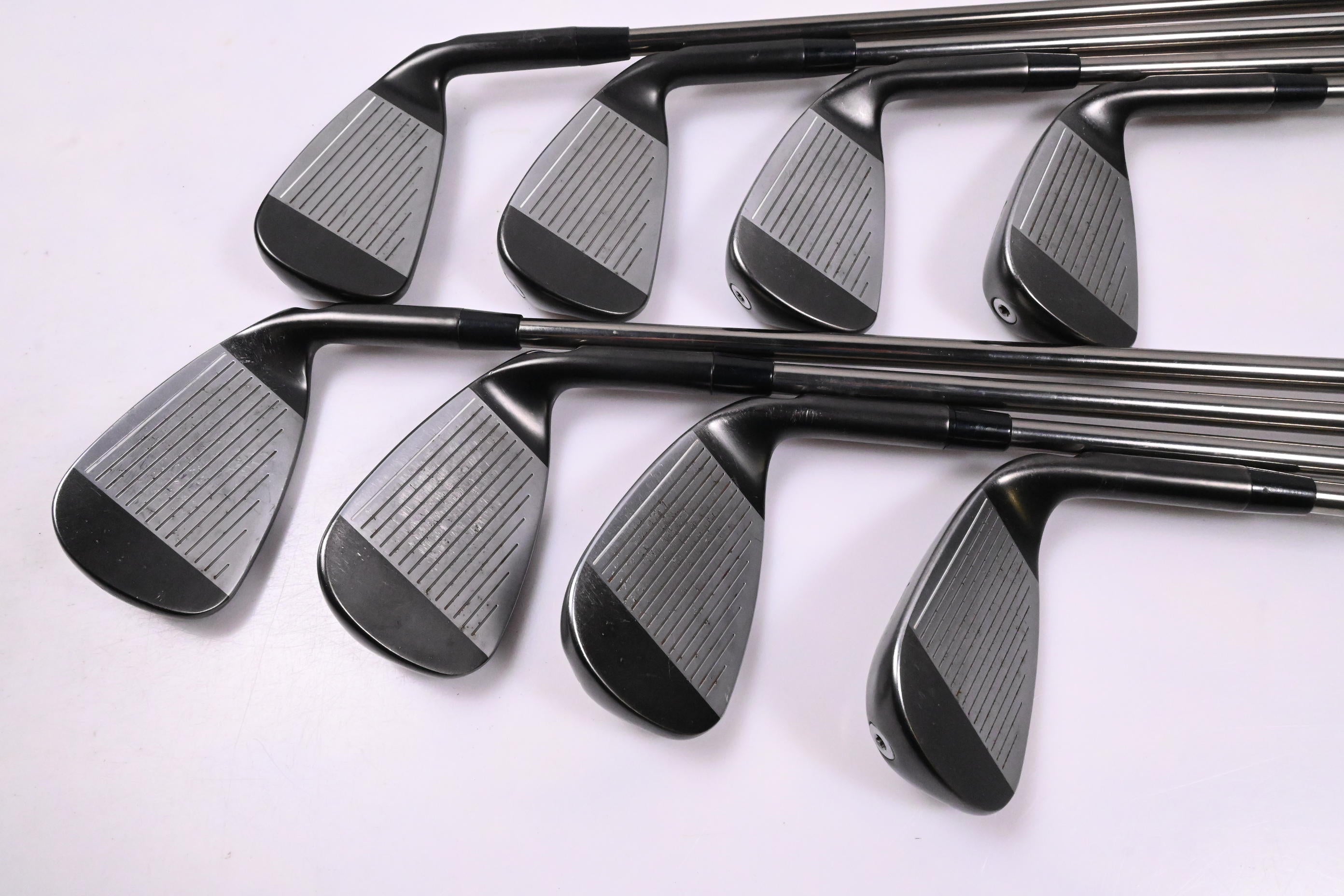 Left Hand Ping G710 Irons / 4-PW+GW / Blue Dot / Regular Flex UST Recoil ES780