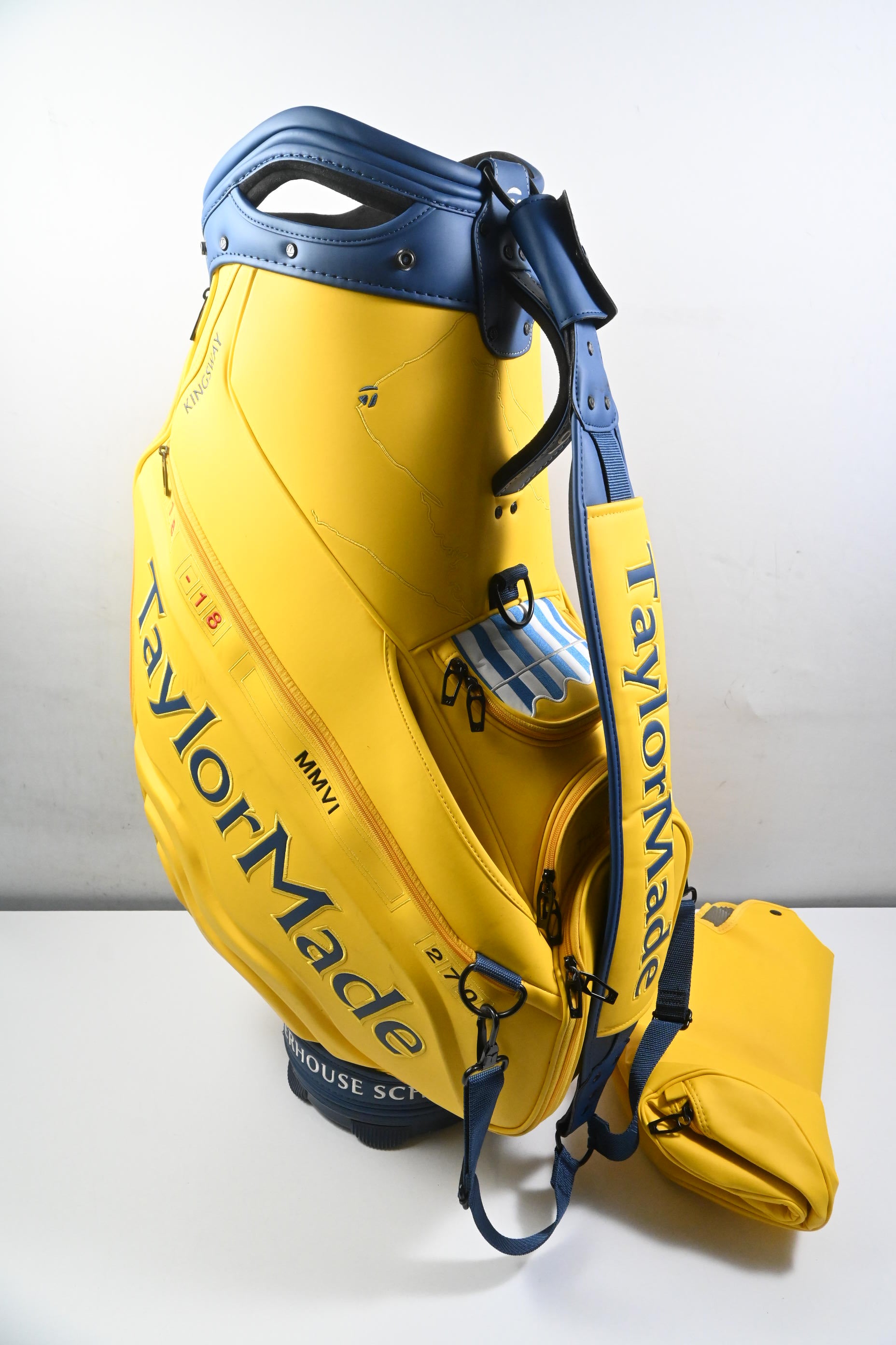 Taylormade British Open 2023 Tour Bag / 6-Way Divider / Yellow, Blue