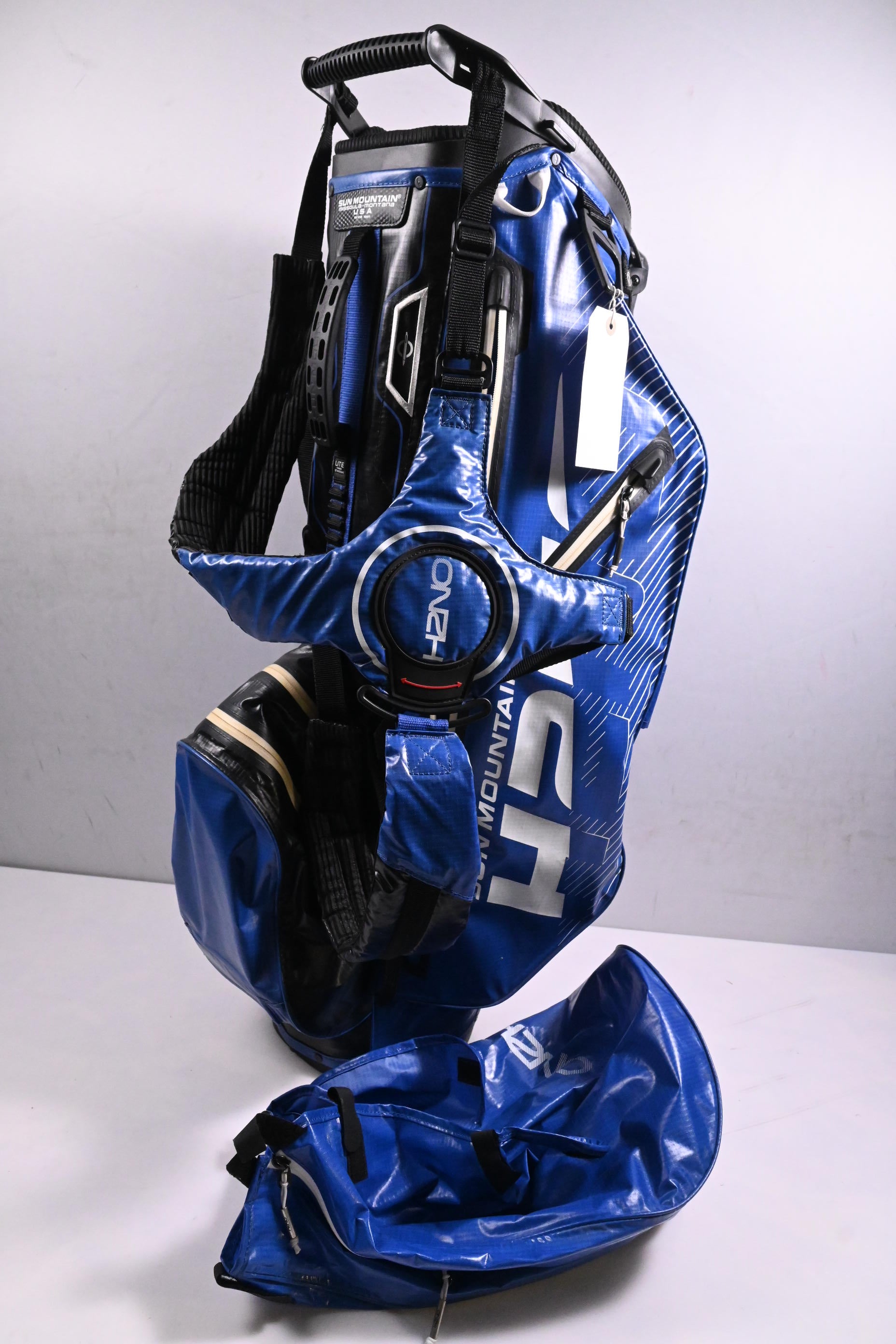 Sun Mountain H2NO Stand Bag / 14-Way Divider / Blue, Black