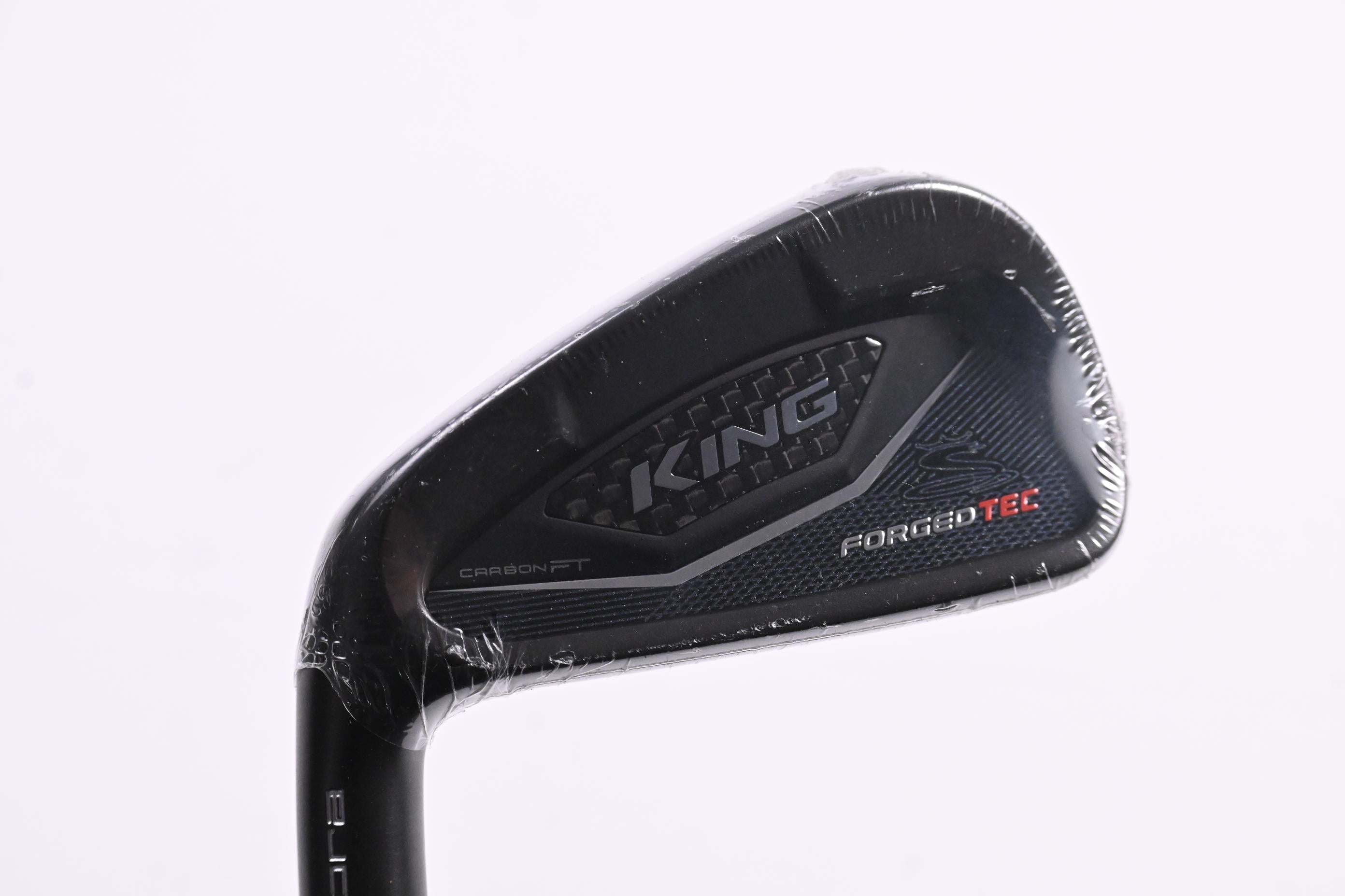 Left Hand Cobra King Forged Tec #4 Iron / 21 Degree / Stiff Flex KBS Hi-Rev