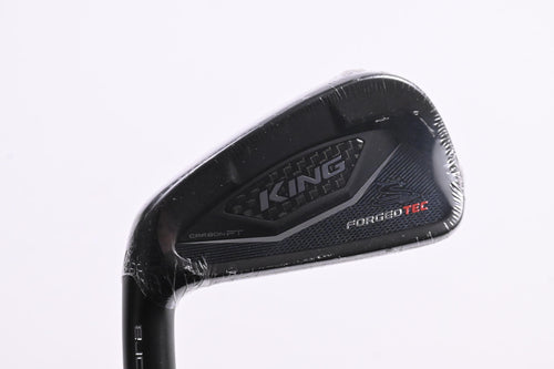 Left Hand Cobra King Forged Tec #4 Iron / 21 Degree / Stiff Flex KBS Hi-Rev
