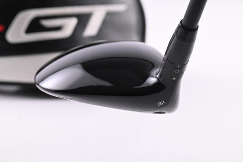 Left Hand Titleist GT2 #3 Wood / 15 Degree / Stiff Flex Tensei 1K Blue 65 Shaft