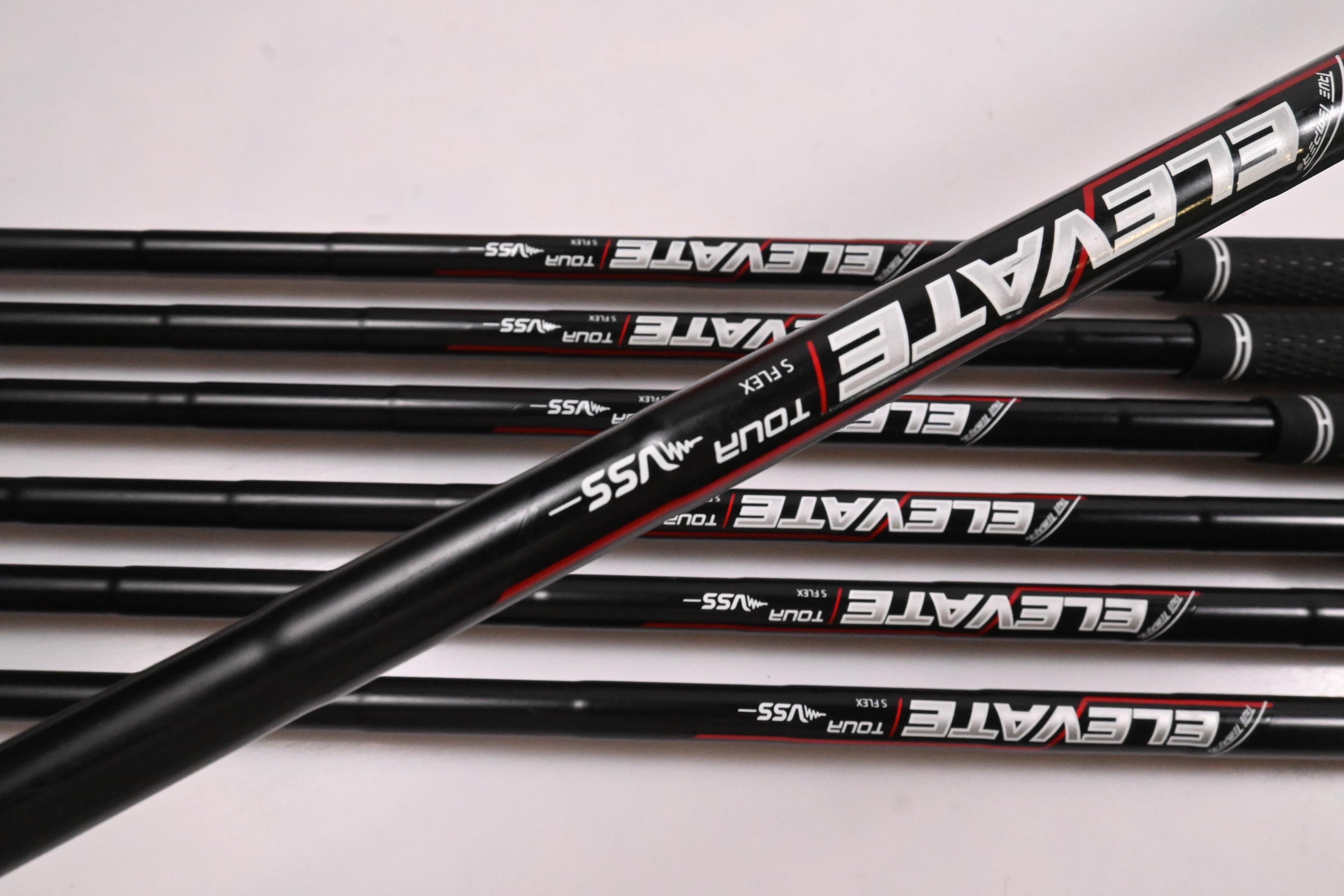 Titleist T100 Ltd Edition Black Irons / 4-PW / Stiff Flex Elevate Tour Shafts