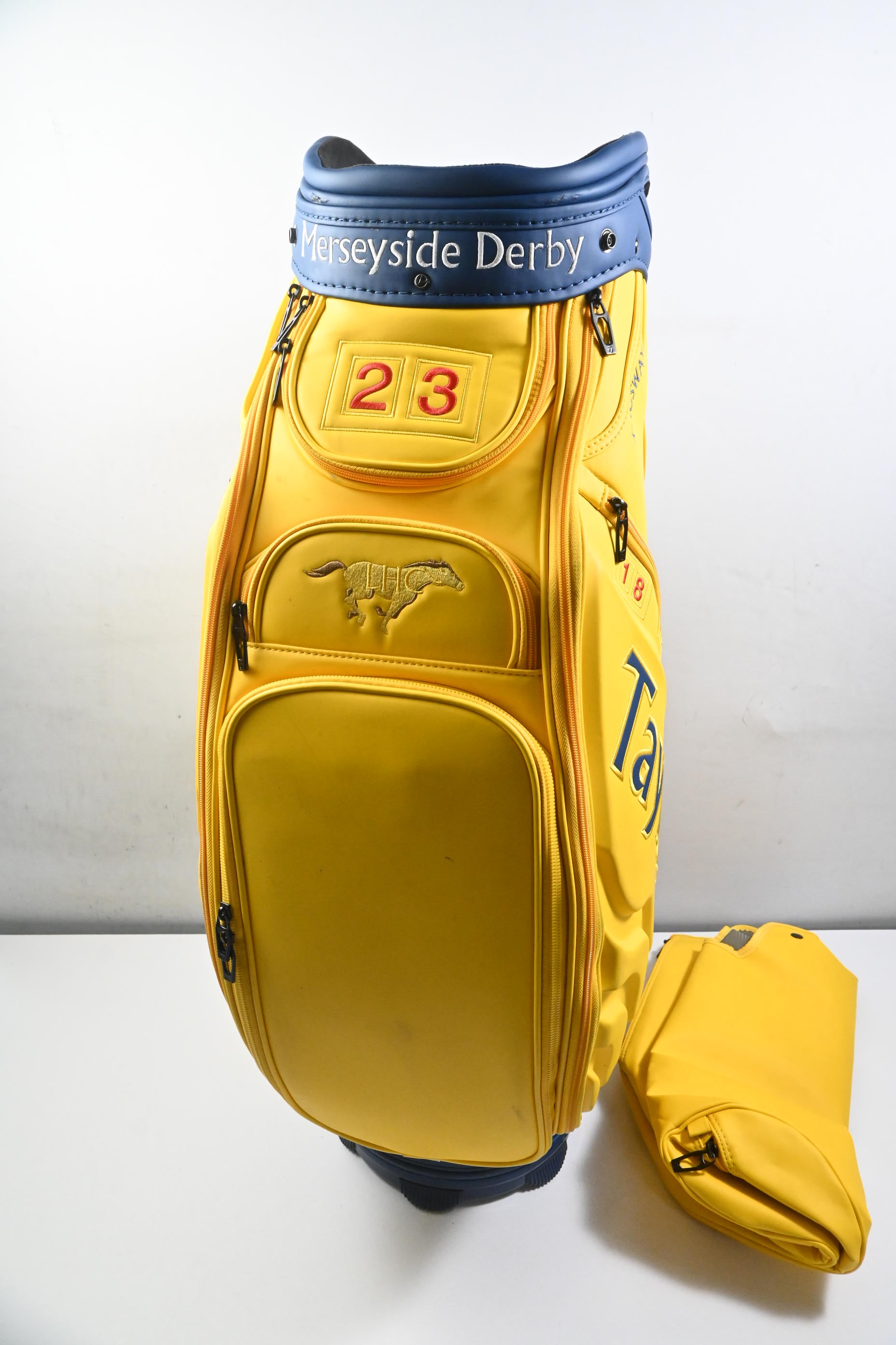 Taylormade British Open 2023 Tour Bag / 6-Way Divider / Yellow, Blue
