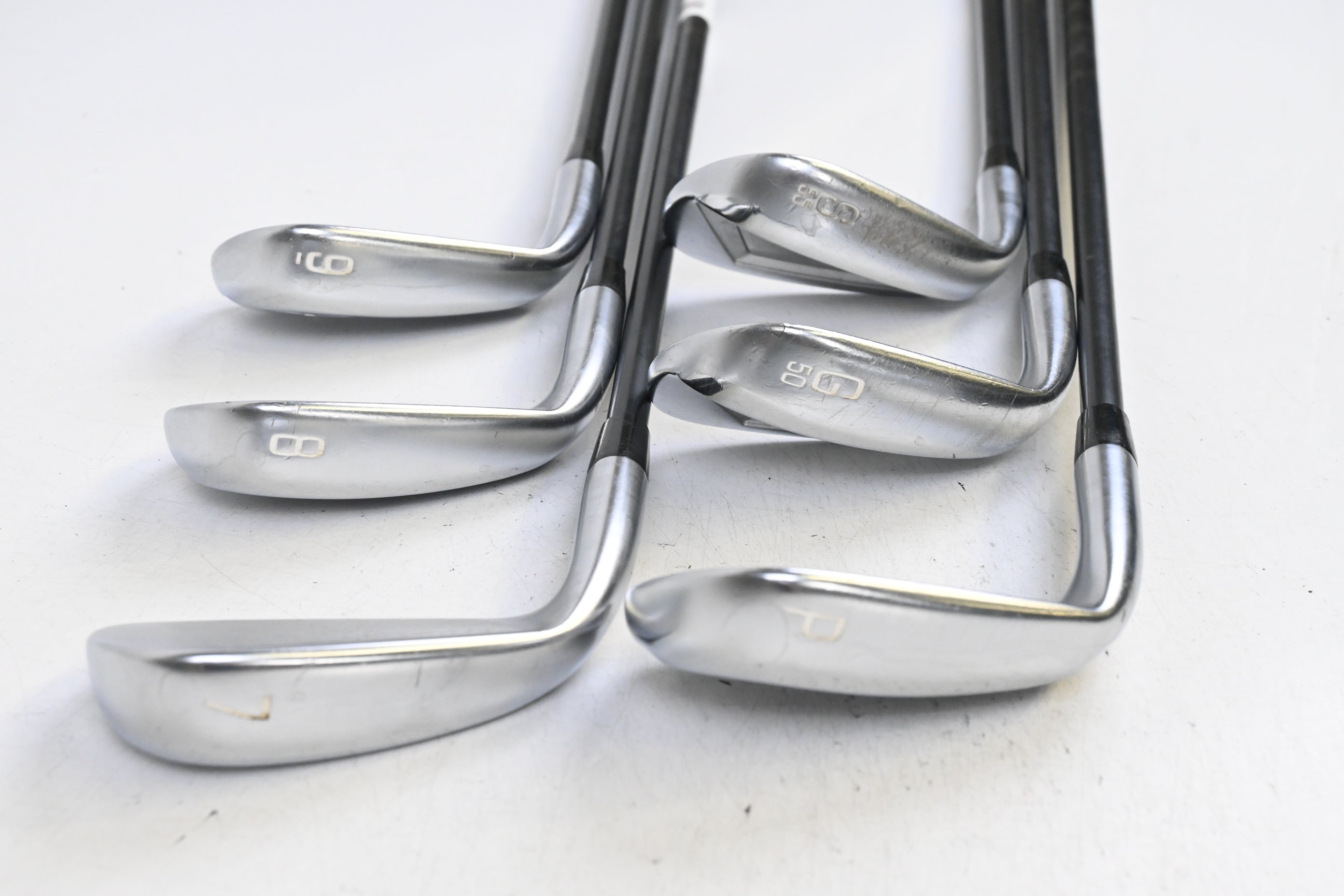 Mizuno JPX 919 Hot Metal Irons / 7-PW+GW+SW / Senior Flex Project X LZ 45 Shafts
