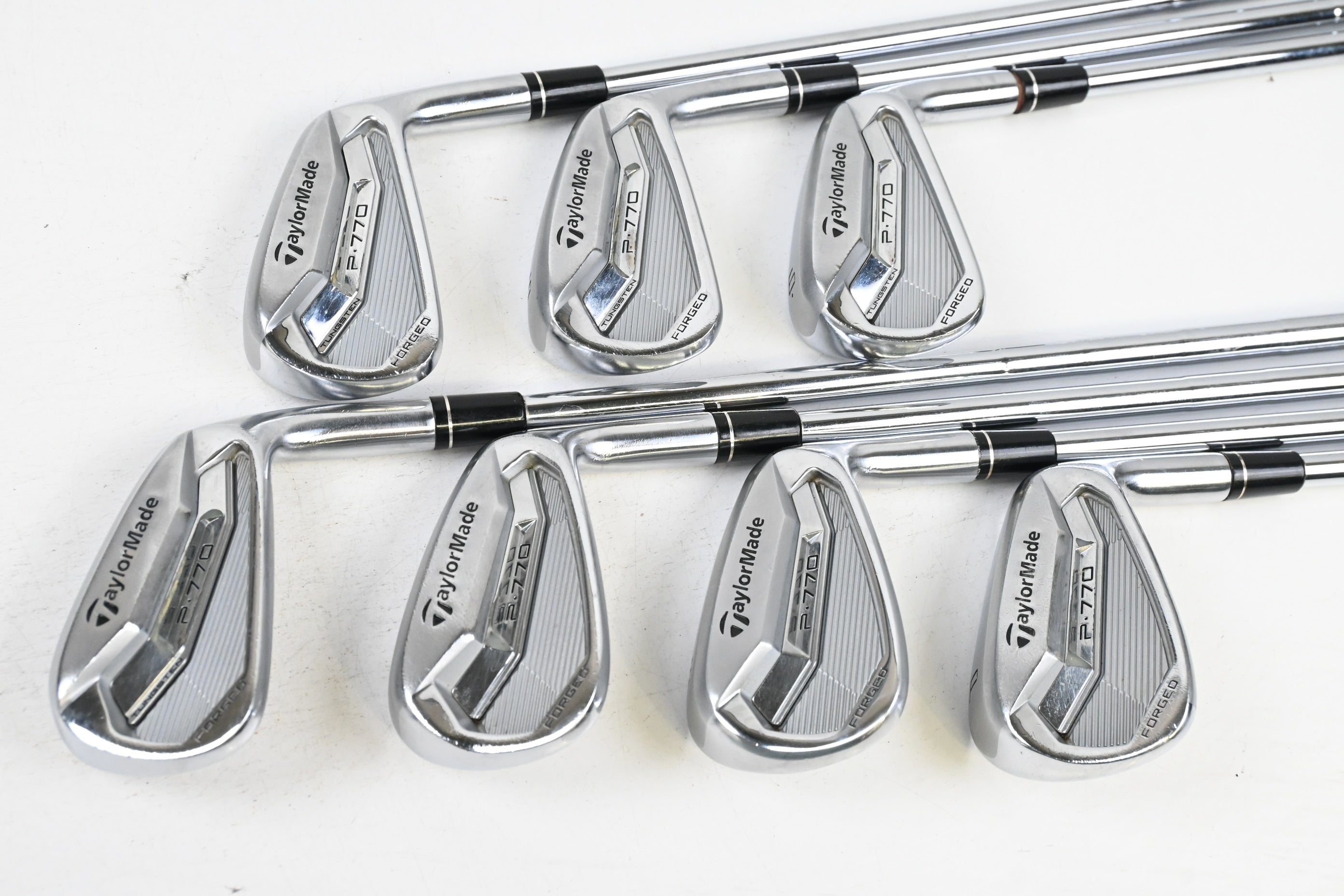 Taylormade P770 2017 Irons / 4-PW / Stiff Flex KBS Tour FLT 120 Shafts