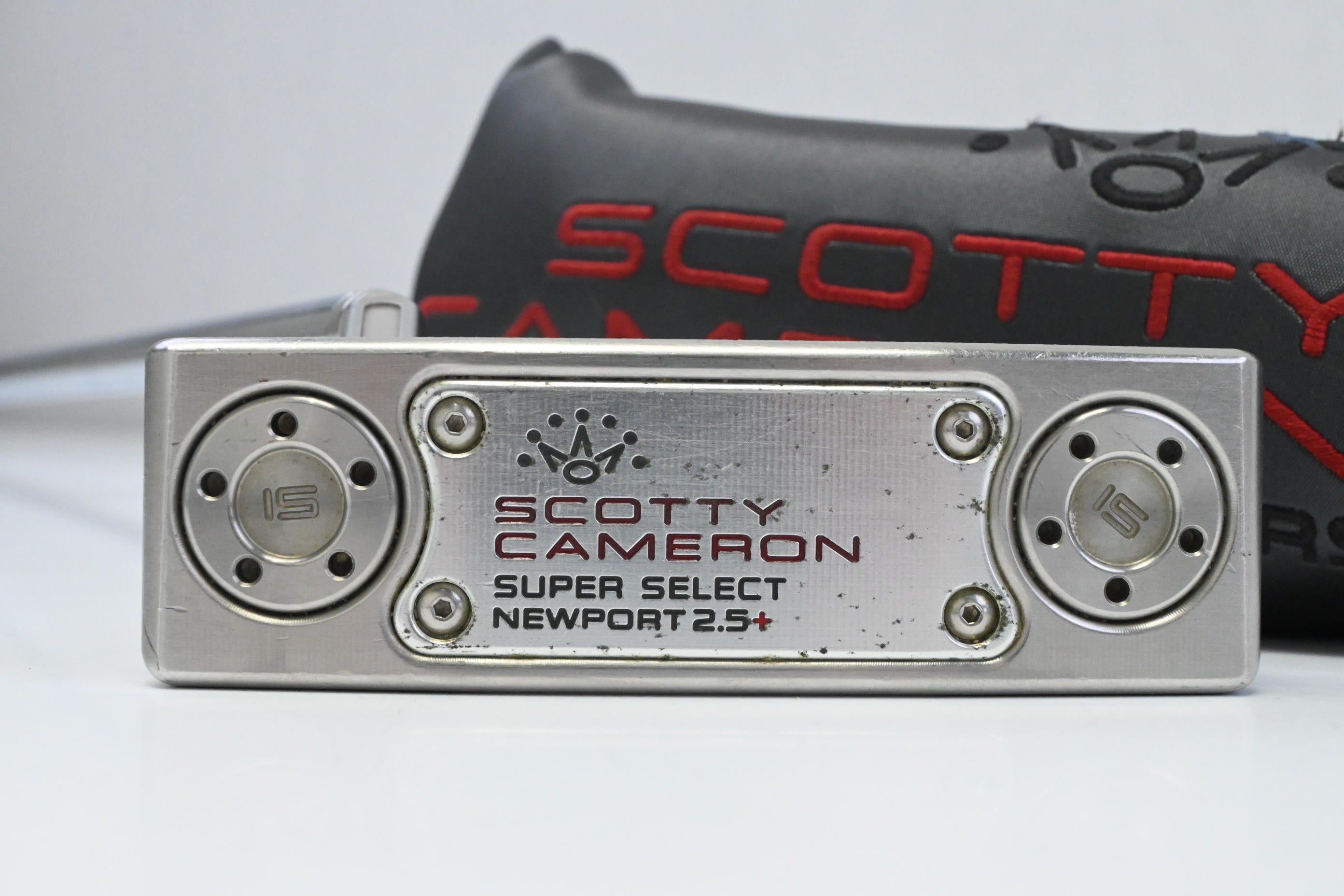 Left Hand Scotty Cameron Super Select Newport 2.5+ Putter / 34 Inch