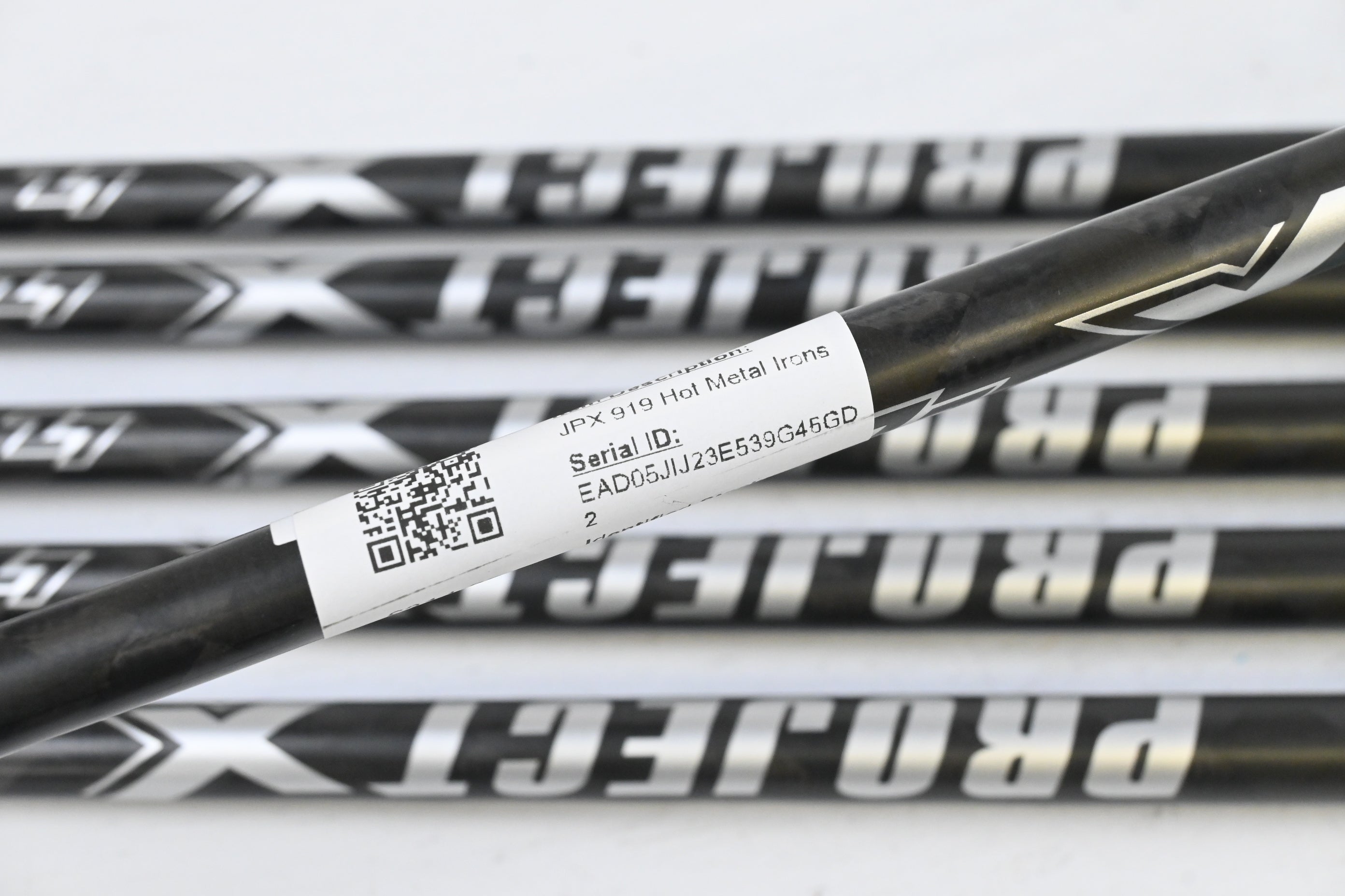 Mizuno JPX 919 Hot Metal Irons / 7-PW+GW+SW / Senior Flex Project X LZ 45 Shafts