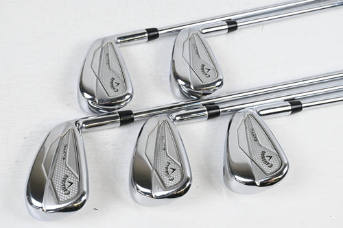 Callaway Elyte Irons / 5-9i / Stiff Flex Vector 90 Shafts