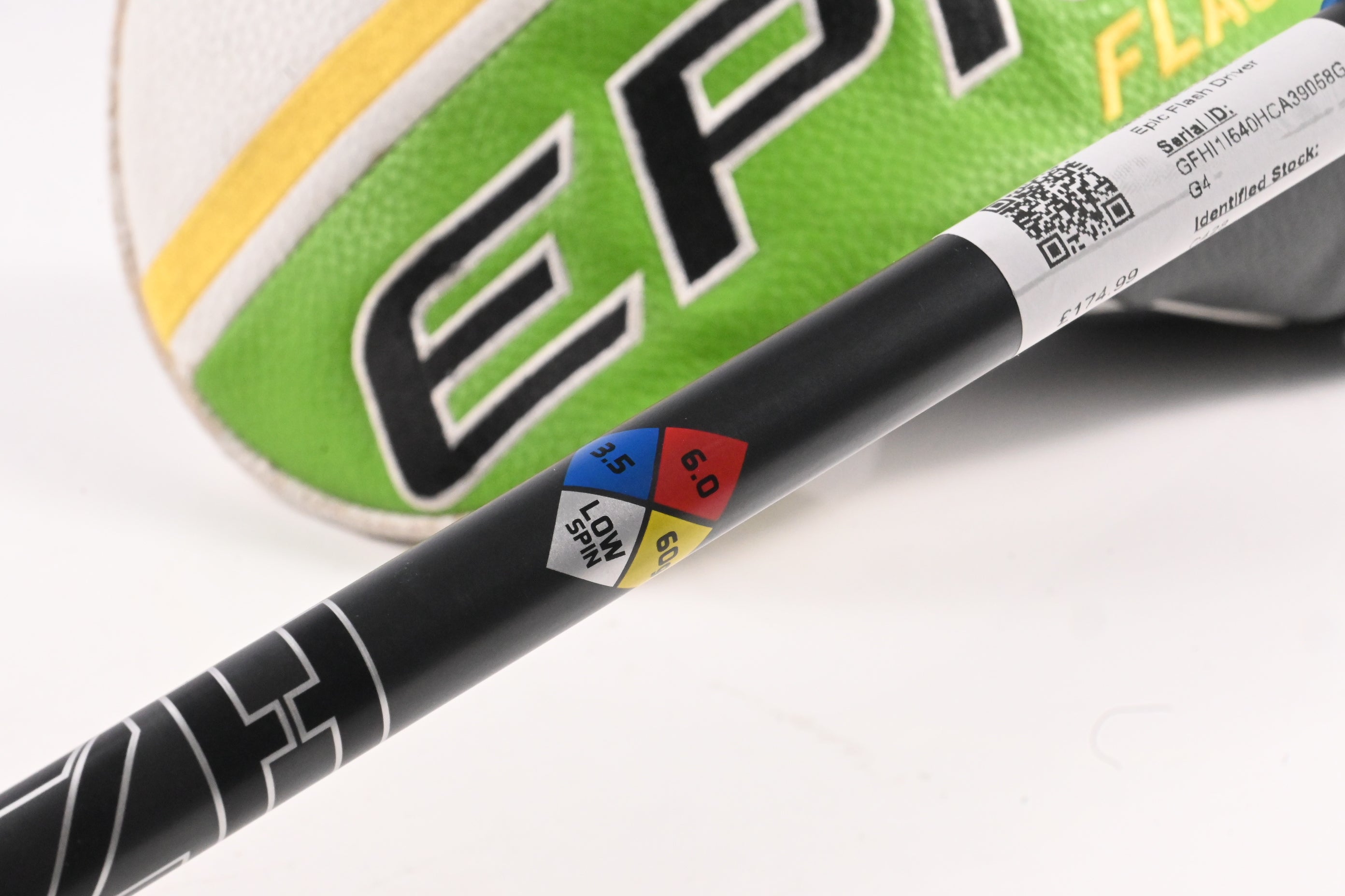 Callaway Epic Flash Driver / 10.5 Degree / Stiff Flex HZRDUS Smoke Black 60