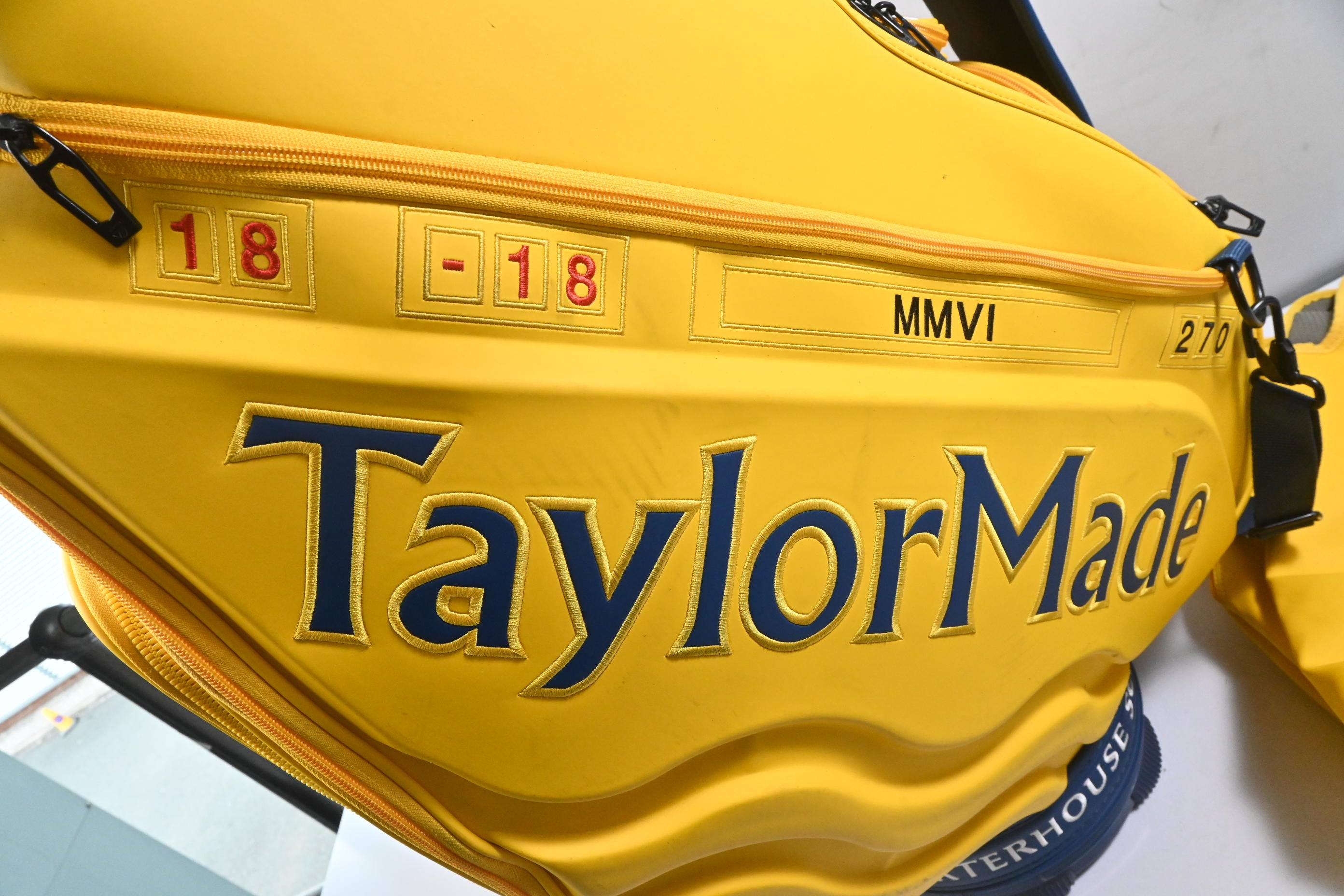 Taylormade British Open 2023 Tour Bag / 6-Way Divider / Yellow, Blue