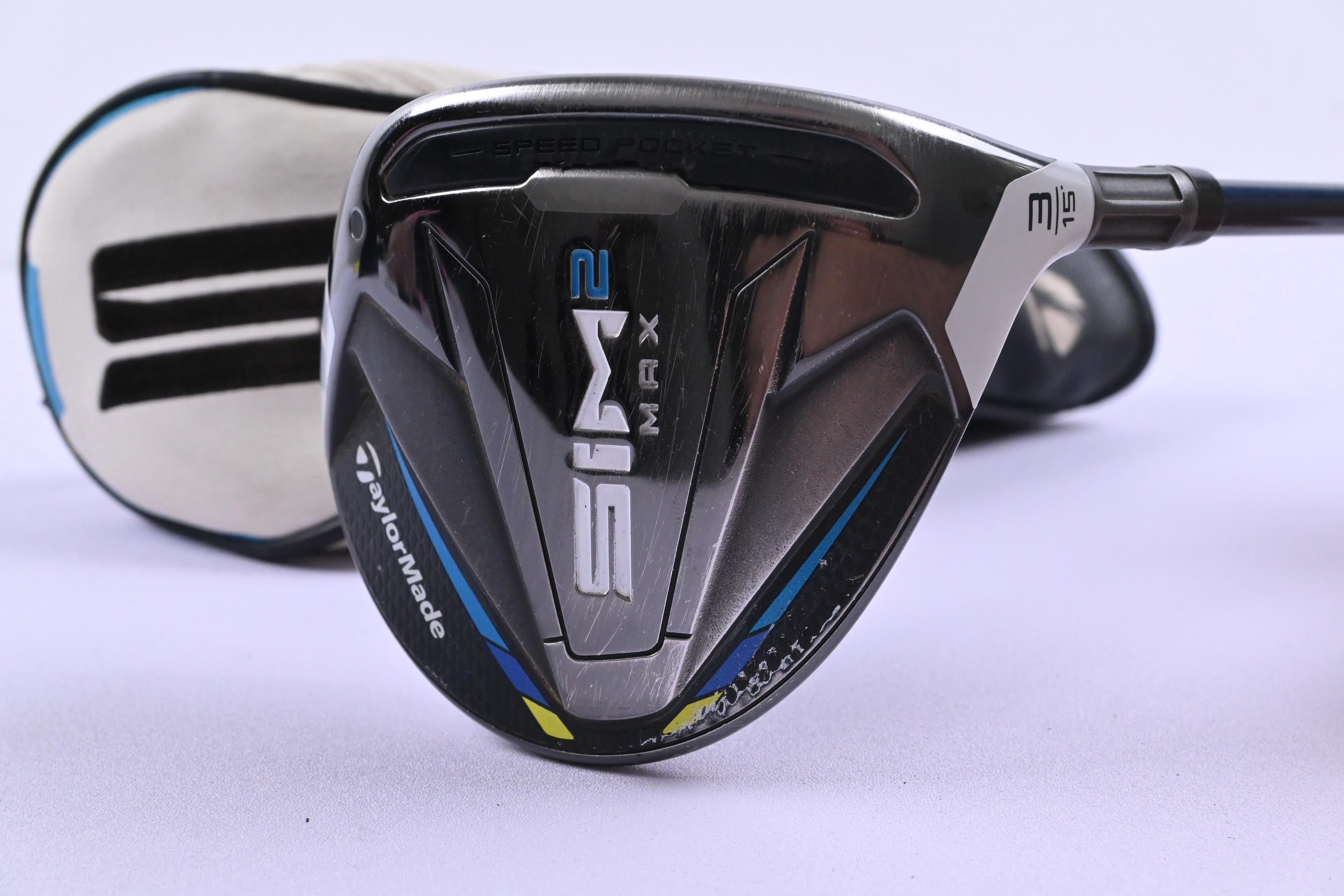 Taylormade SIM2 Max #3 Wood / 15 Degree / Regular Flex Fujikura Ventus Blue 5
