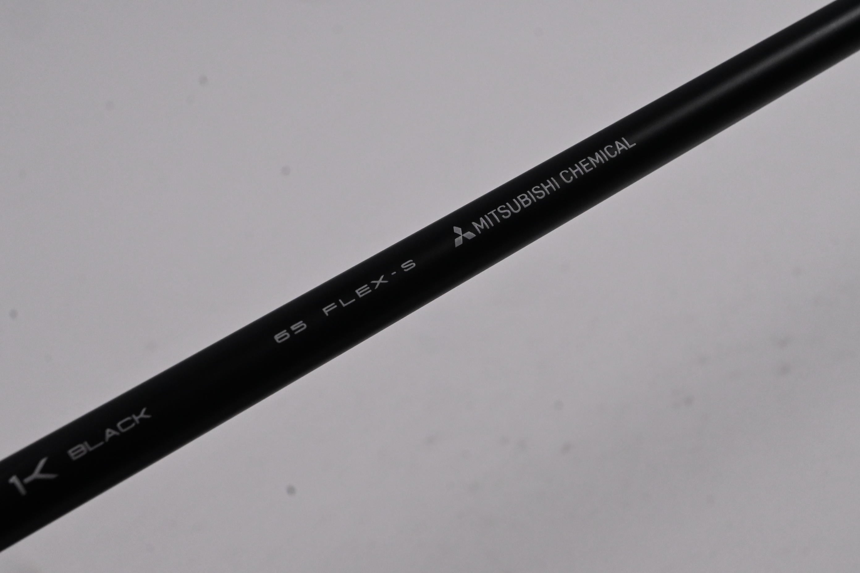 Mitsubishi Tensei 1K Black 65 Driver Shaft / Stiff Flex / Titleist Adapter