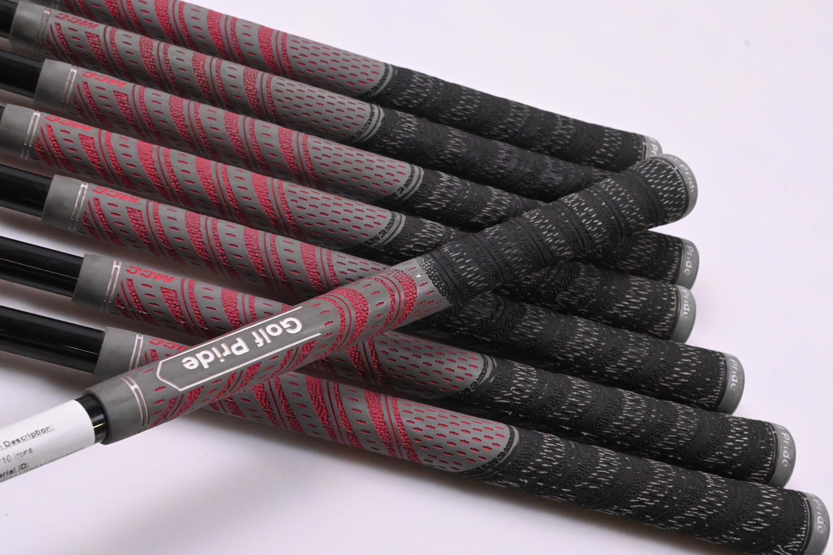 Left Hand Ping G710 Irons / 4-PW+GW / Blue Dot / Regular Flex UST Recoil ES780