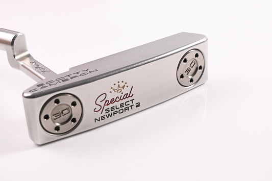 Left Hand Scotty Cameron Special Select Newport 2 Putter / 35 Inch