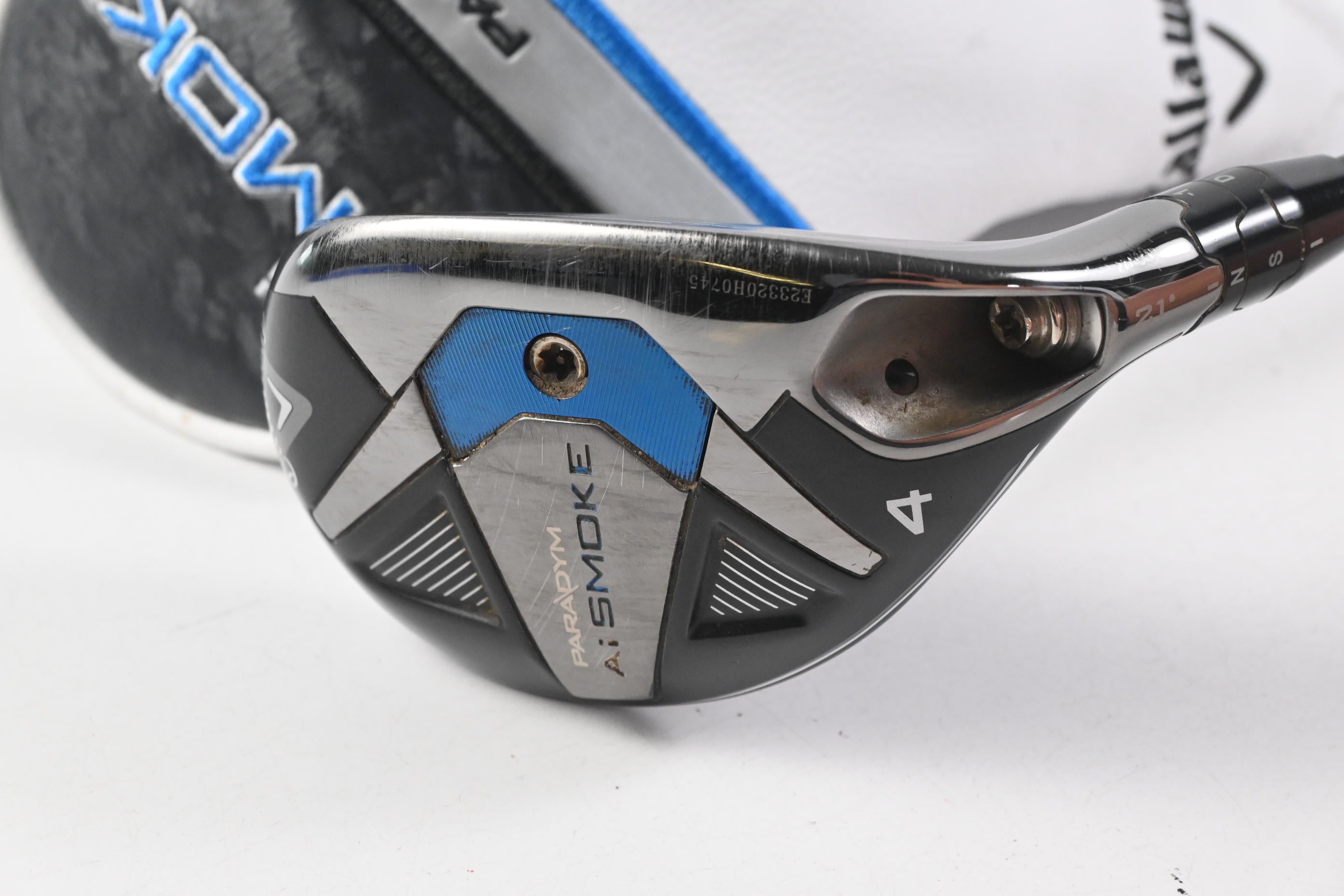 Callaway Paradym Ai Smoke #4 Hybrid / 21 Degree / Regular Flex Cypher 2.0 60