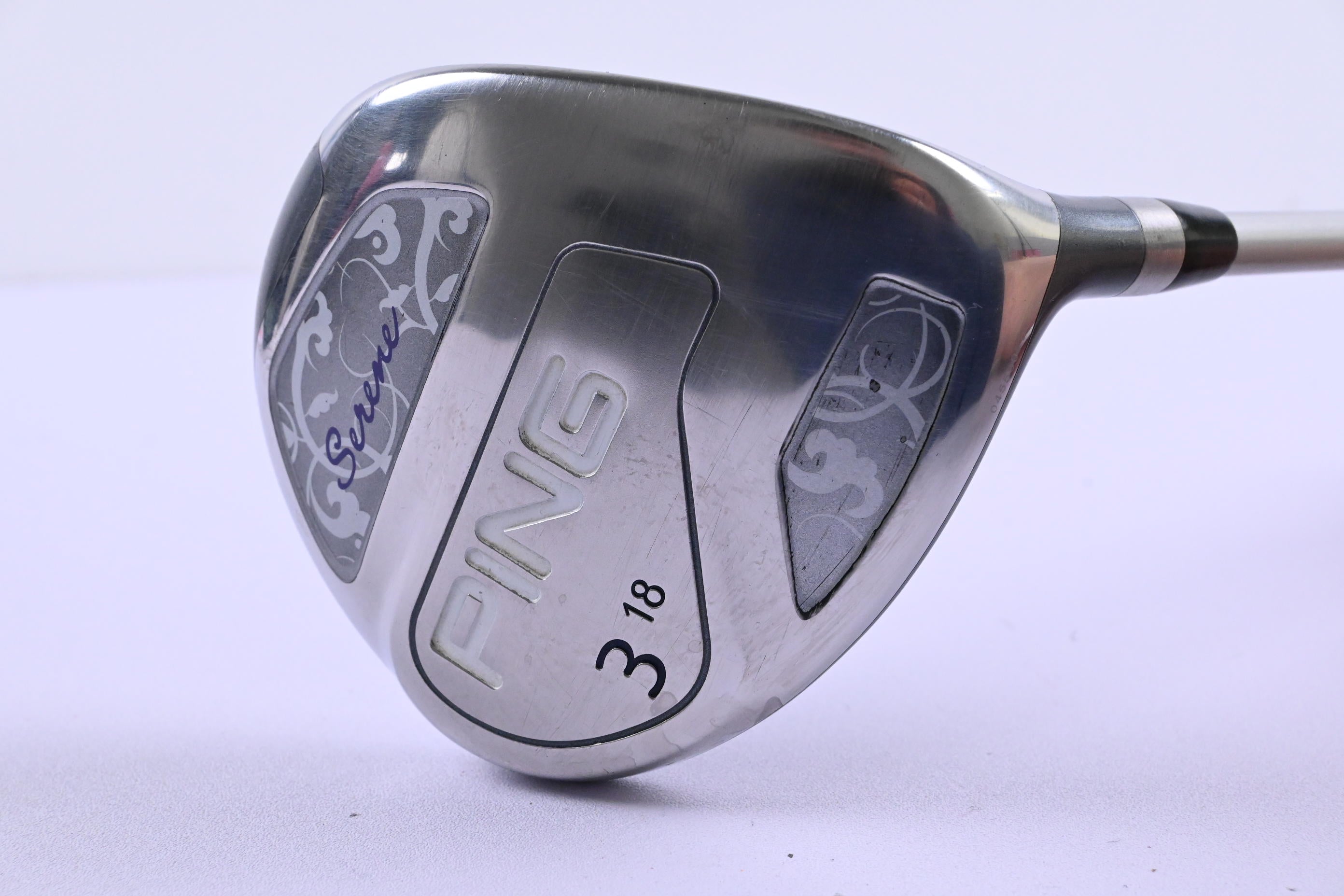 Ladies Ping Serene #3 Wood / 18 Degree / Ladies Flex Ping ULT 210 Lite shaft