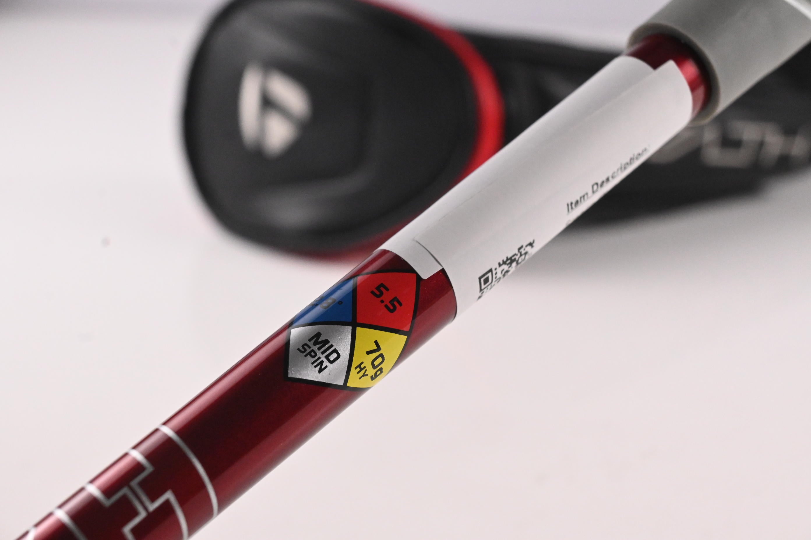 Taylormade Stealth Plus #4 Hybrid / 22 Degree / Regular Flex HZRDUS RDX Smoke