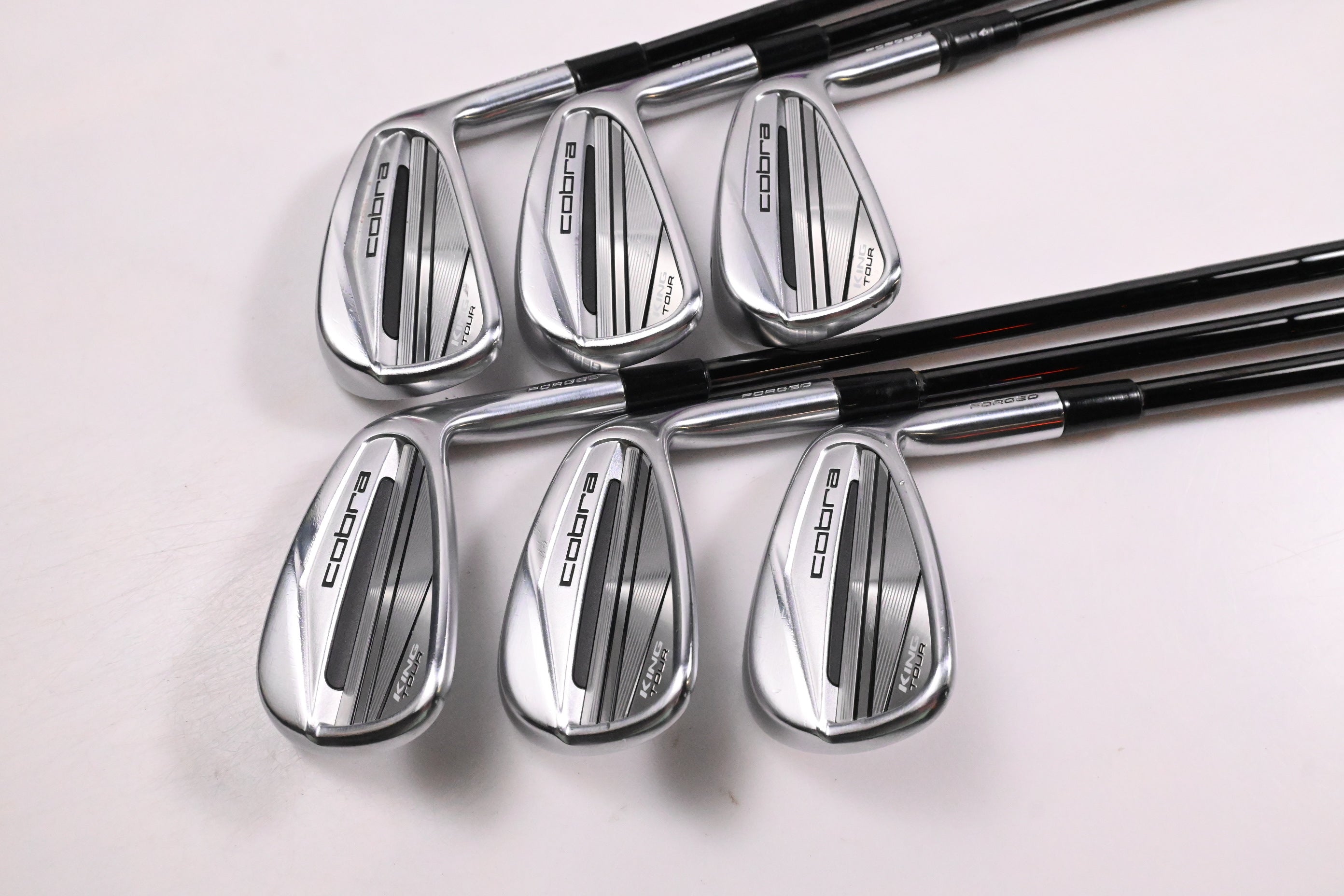 Cobra King Tour 2023 Irons / 5-PW / Stiff Flex KBS Tour Shafts