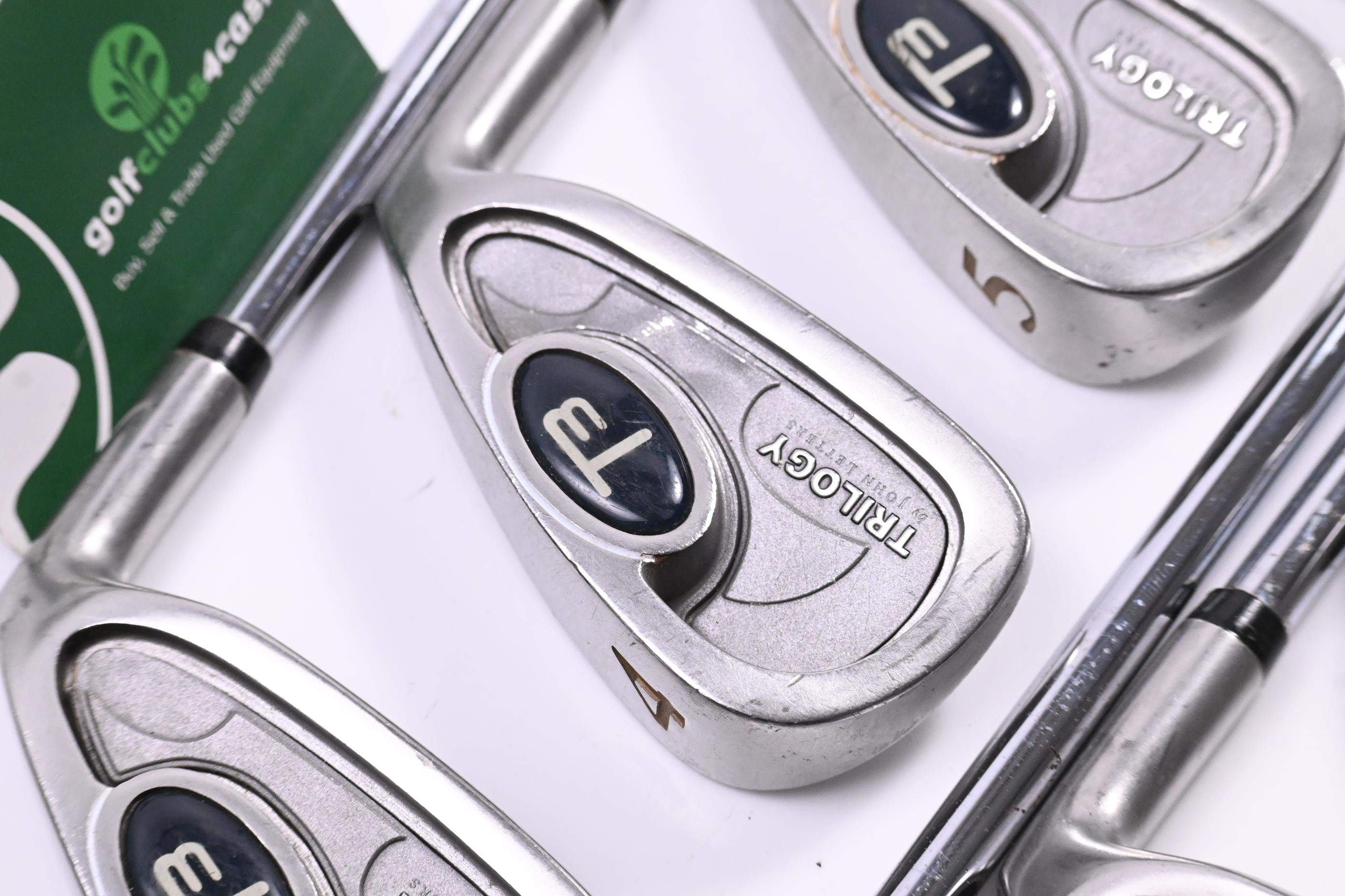 John Letters T3 Irons / 3-PW / Regular Flex John Letters Trilogy Steel Shafts