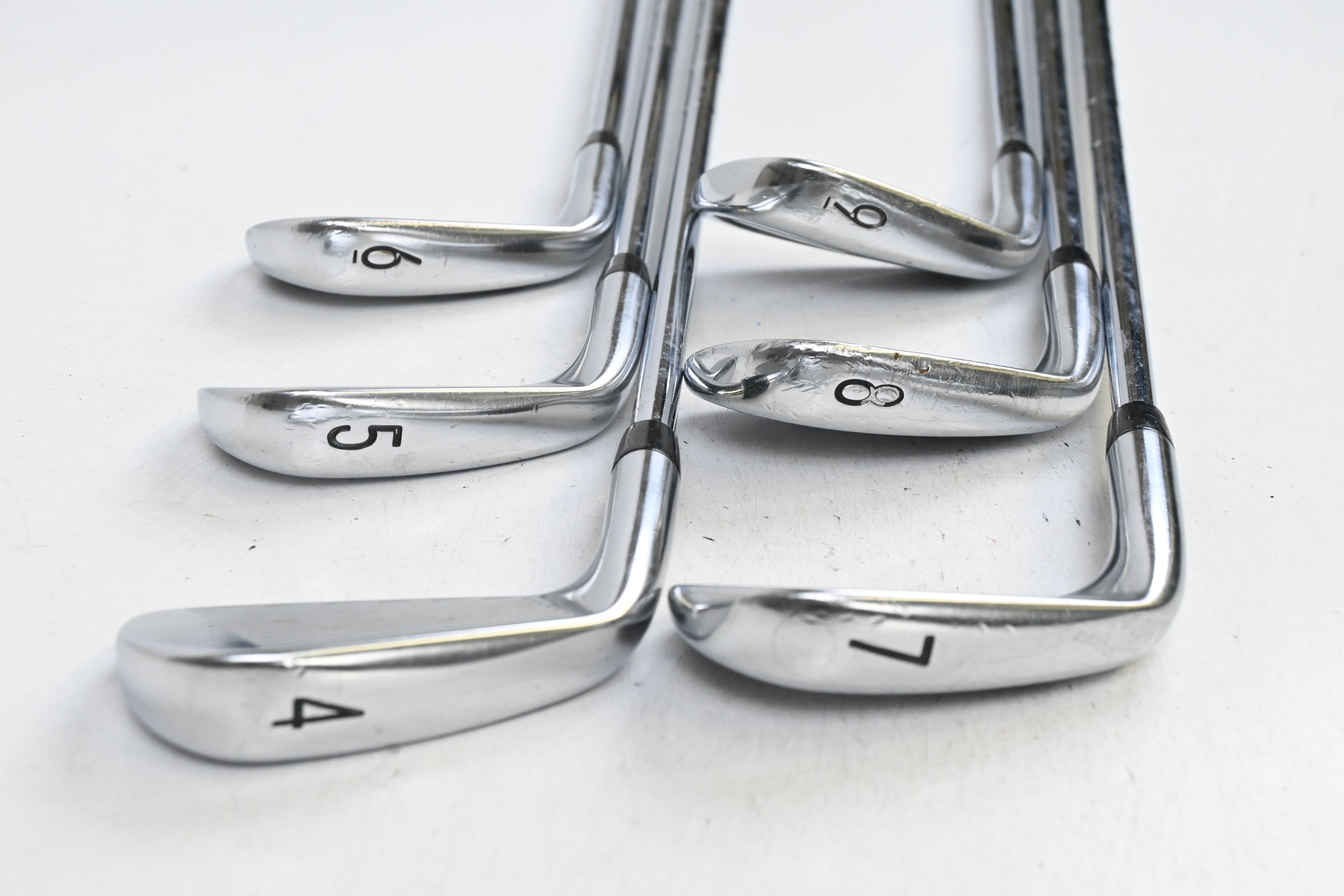 Titleist T100 2019 Irons / 4-9i / Stiff Flex AMT Tour White S300 Shafts
