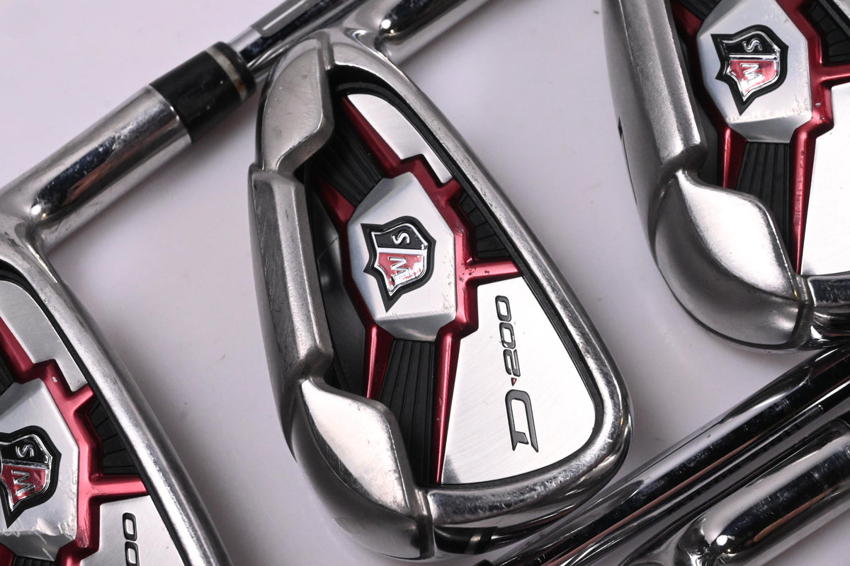 Wilson D200 Irons / 5-PW+SW / UniFlex Wilson Shafts
