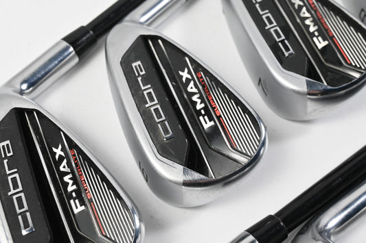 Cobra F-Max Superlite Irons / 5-PW+GW+SW / Regular Flex Superlite 55 Shafts