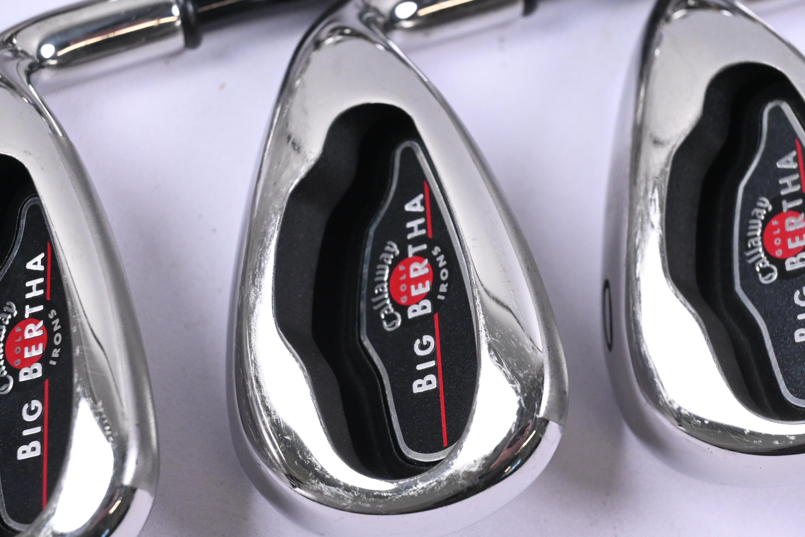 Callaway Big Bertha 2004 Irons / 4-PW+GW / Regular Flex Callaway RCH 75 Shafts