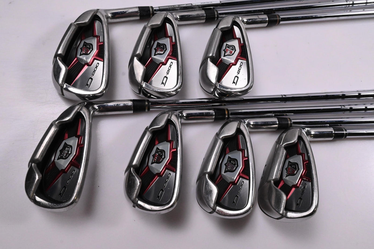 Wilson D200 Irons / 5-PW+SW / UniFlex Wilson Shafts