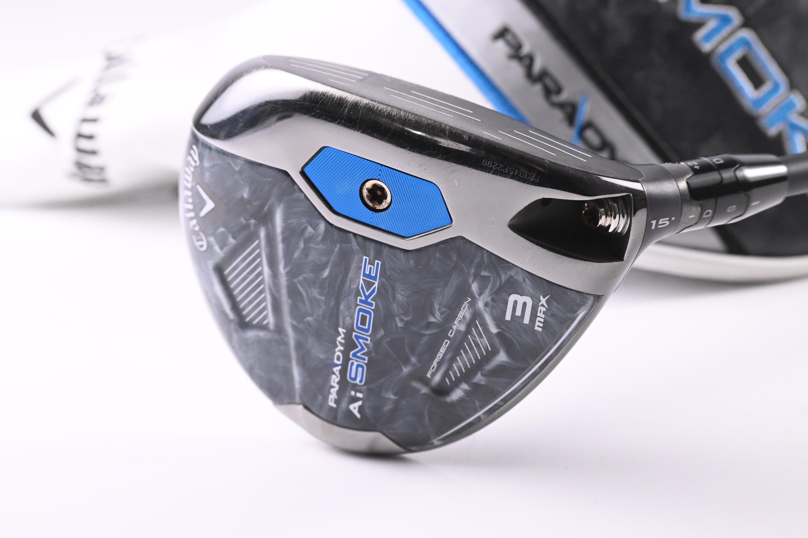 Callaway Paradym Ai Smoke Max #3 Wood / 15 Degree / Stiff Flex Tensei AV Blue 65 Shaft