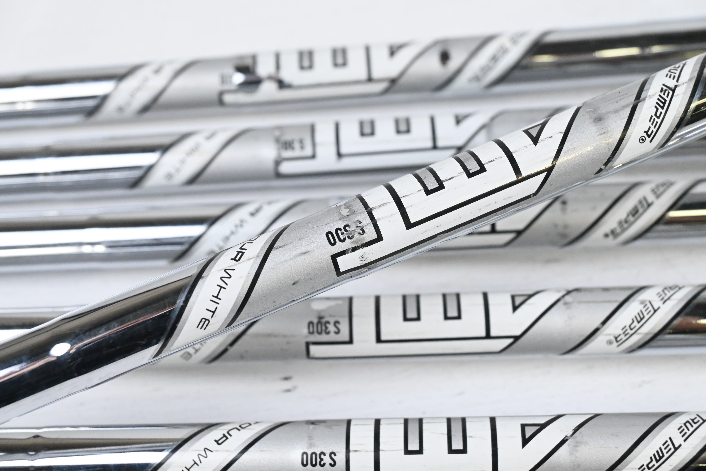 Titleist T100 2019 Irons / 4-9i / Stiff Flex AMT Tour White S300 Shafts