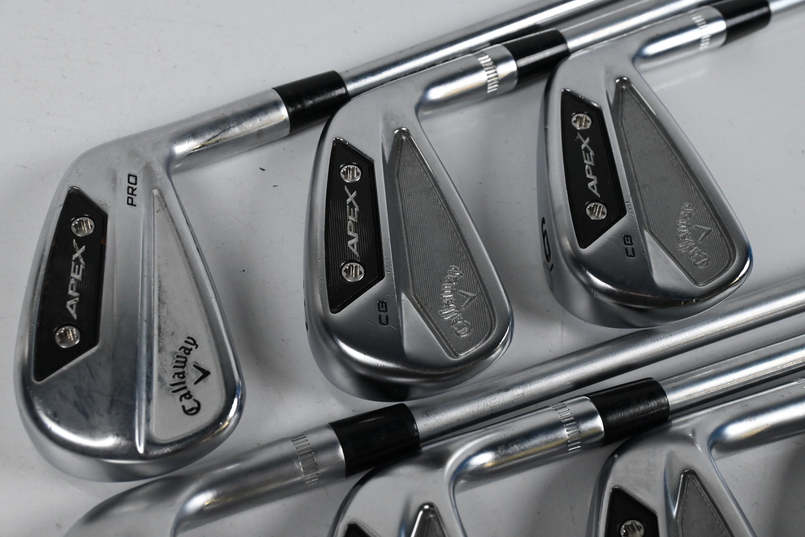 Callaway Apex CB 24 Irons / 4-PW / Stiff Flex Project X IO 110 Shafts