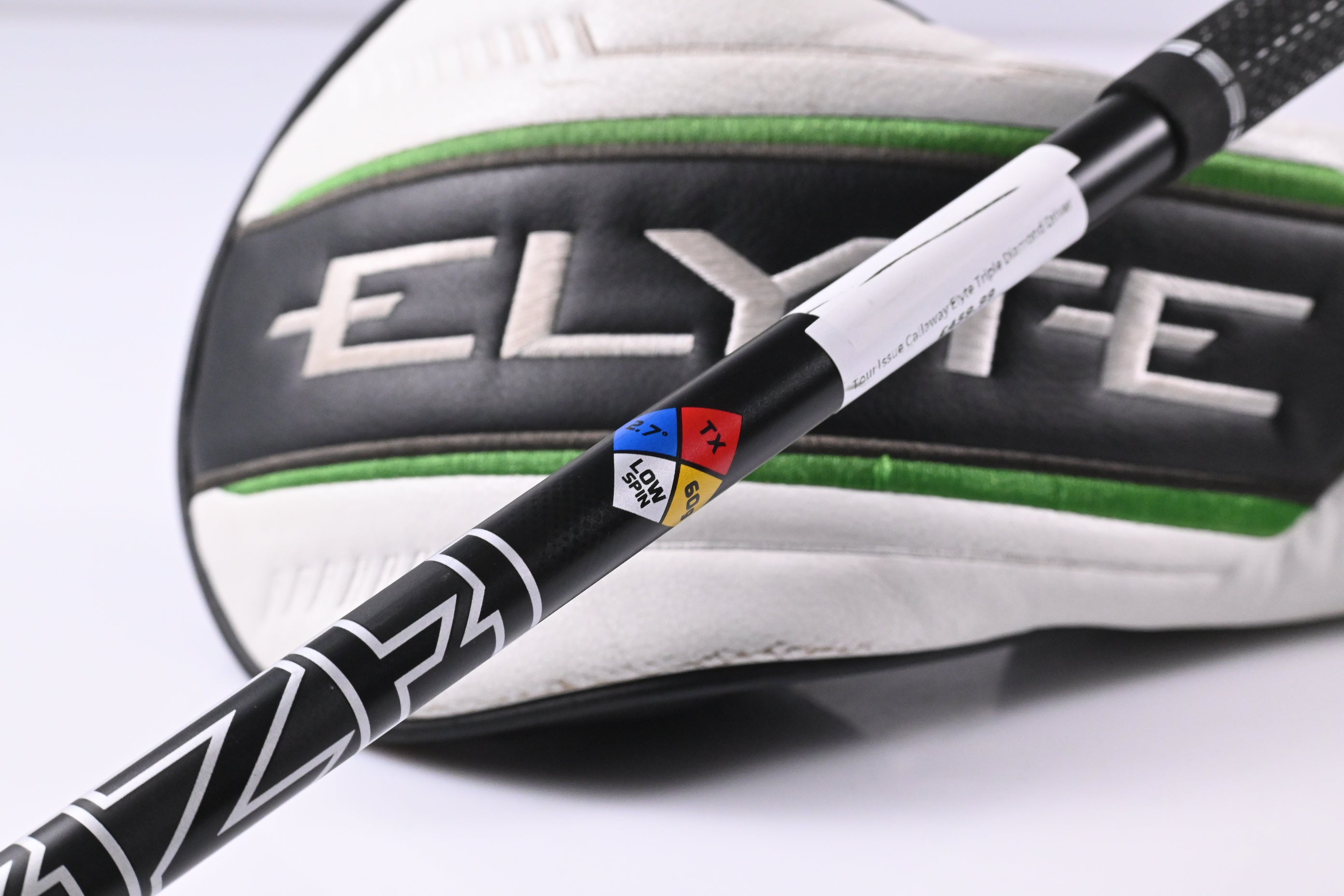 Tour Issue Callaway Elyte Triple Diamond Driver / 9 Degree / TX-Flex HZRDUS
