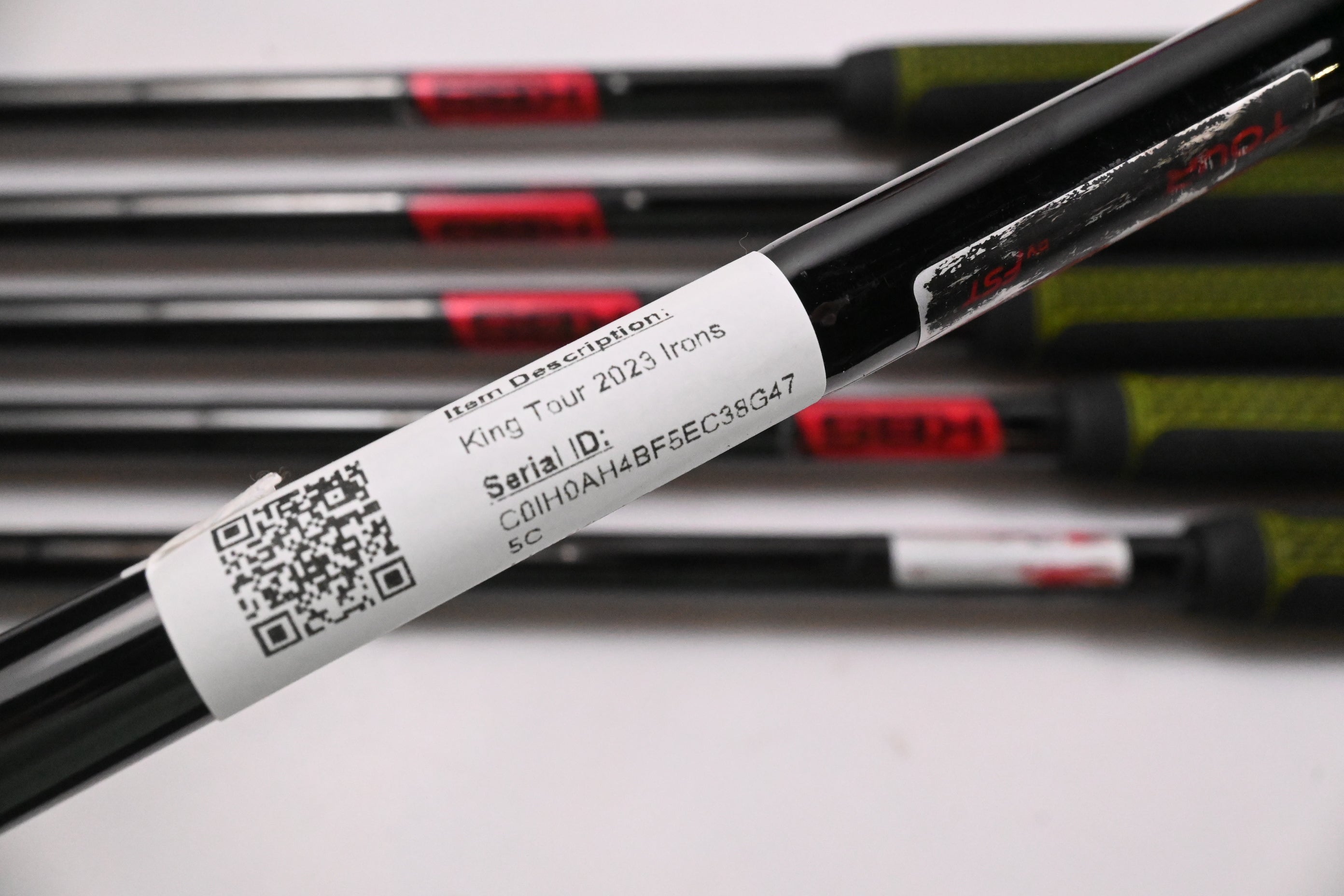 Cobra King Tour 2023 Irons / 5-PW / Stiff Flex KBS Tour Shafts