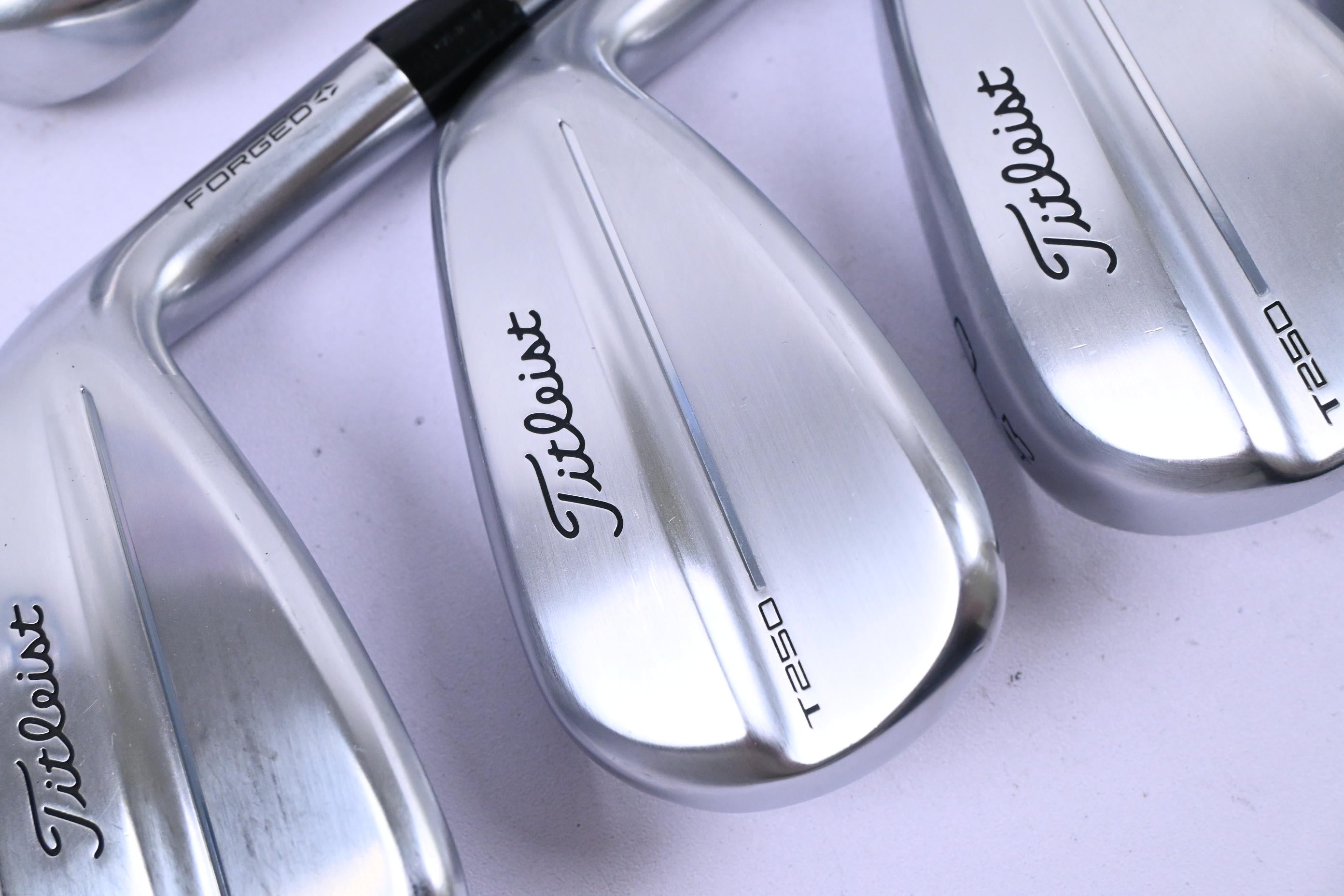 Titleist T250 2025 Irons / 5-PW+GW / Regular Flex True Temper AMT Red Shafts