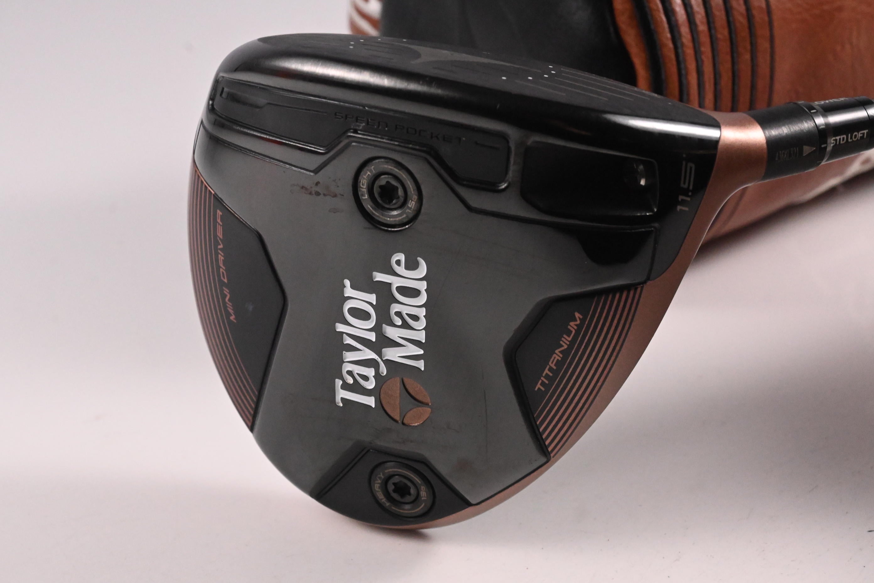 Taylormade BRNR Copper Mini Driver / 11.5 Degree / Stiff Flex Proforce Retro Burner 65