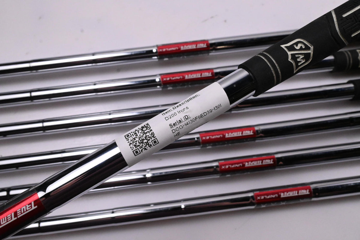 Wilson D200 Irons / 5-PW+SW / UniFlex Wilson Shafts